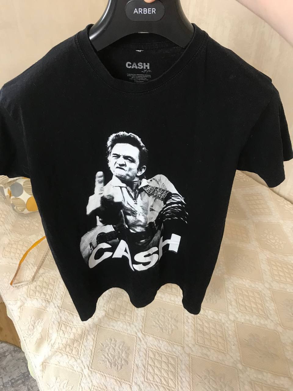 Band Tees 🔥 Vintage Johnny Cash Black T Shirt Band Music USA Size US M / EU 48-50 / 2 - 5 Thumbnail