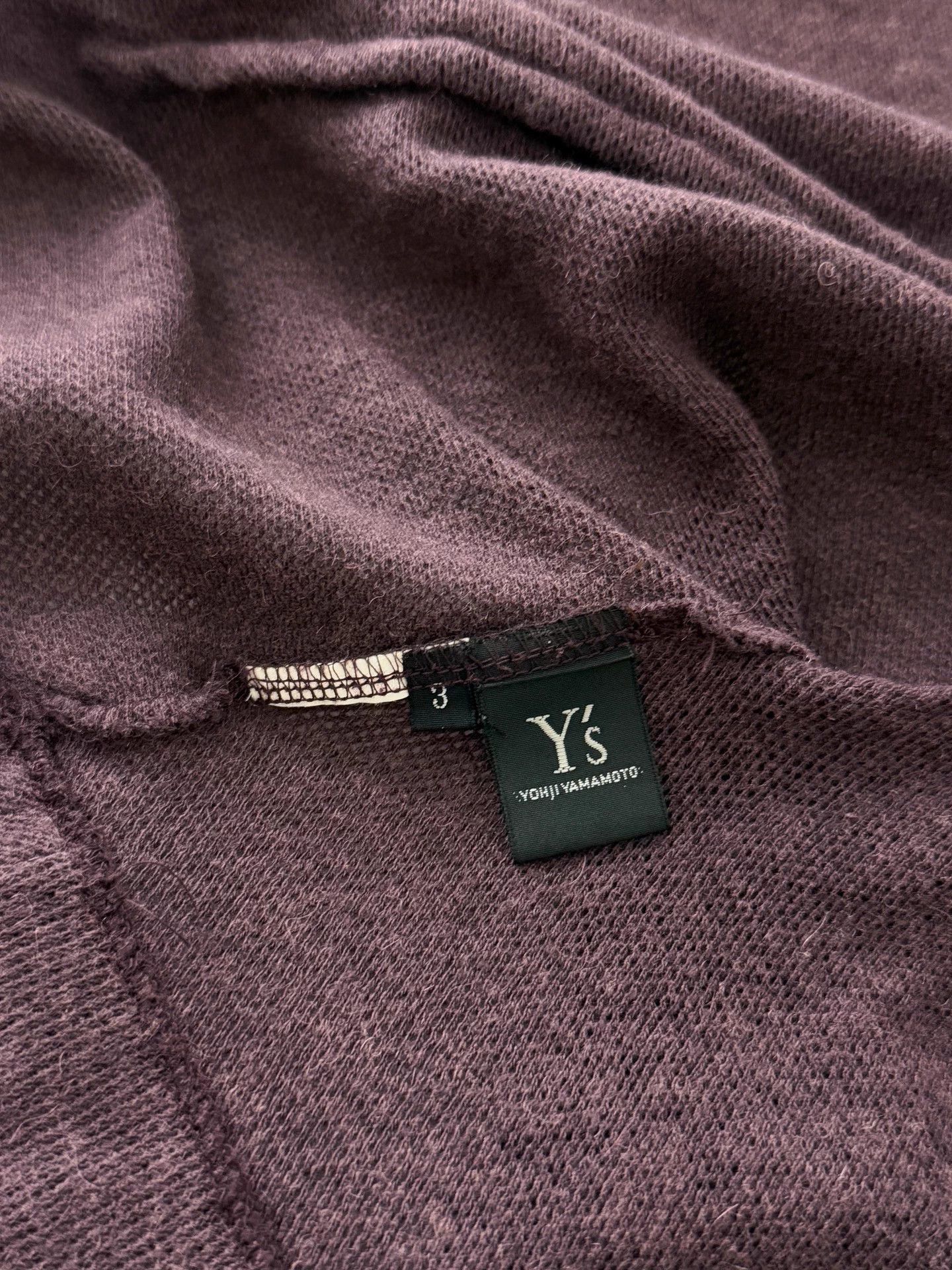Y's Y's Drawstring Deconstructed Cotton Wool Lightweight Top Size M / US 6-8 / IT 42-44 - 9 Thumbnail