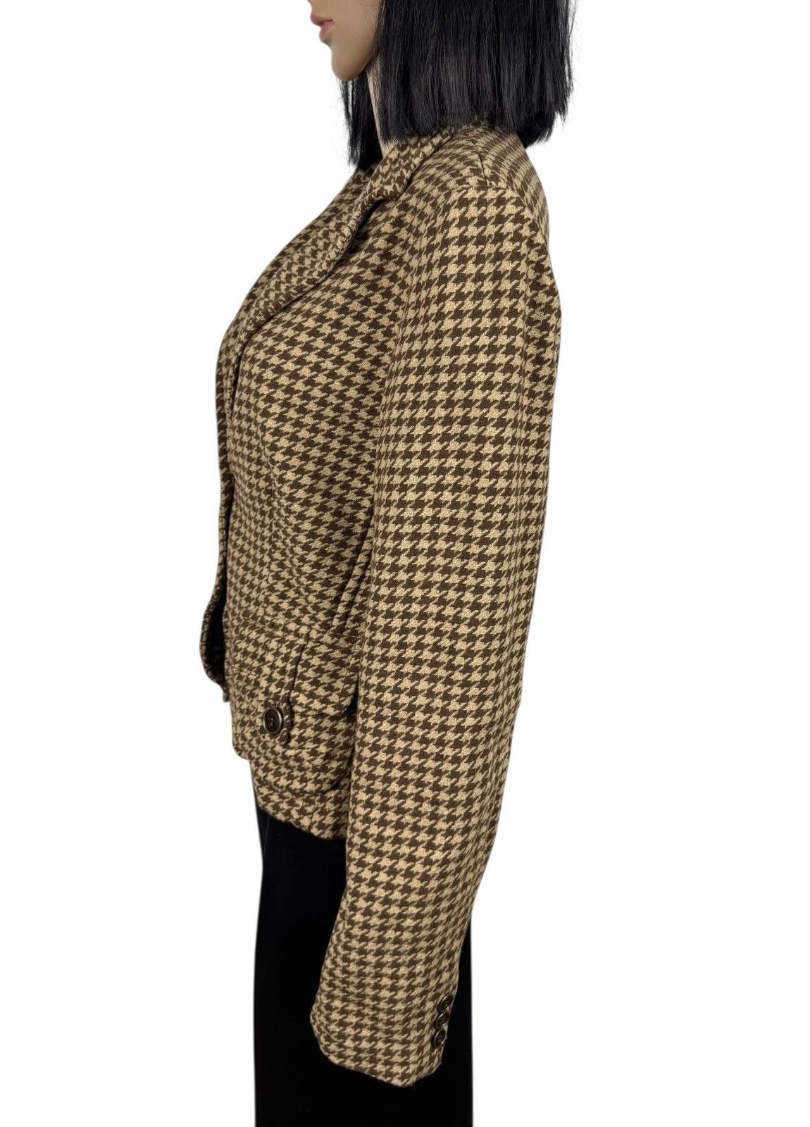 Weekend Max Mara Weekend Max Mara Vintage Line Blazer Wool Glencheck US10 Size L / US 10 / IT 46 - 5 Thumbnail