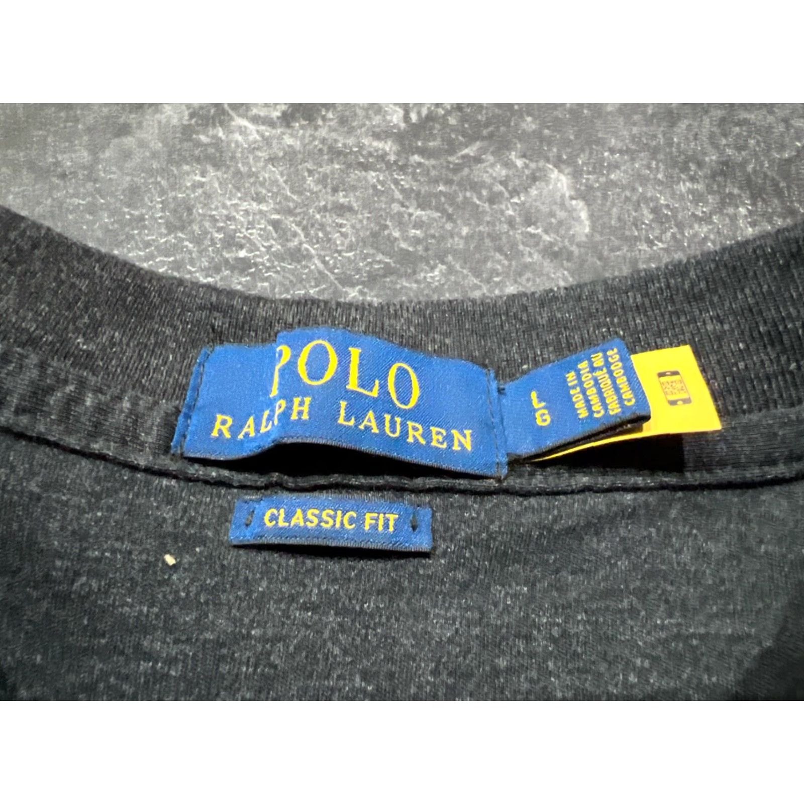 Polo Ralph Lauren Polo Ralph Lauren Shirt Large L Flesh Pony Golf Charcoal Gray Short Sleeve Size US L / EU 52-54 / 3 - 4 Thumbnail