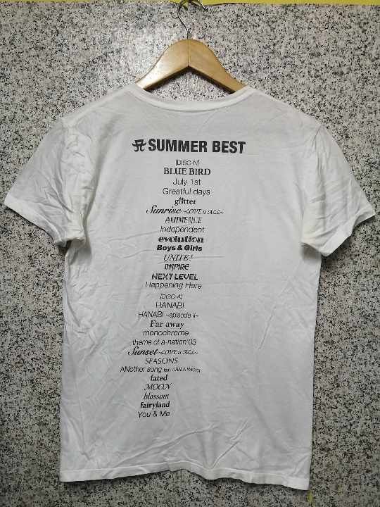 Band Tees × Vintage AYUMI HAMASAKI VERY RARE Size M / US 6-8 / IT 42-44 - 2 Thumbnail