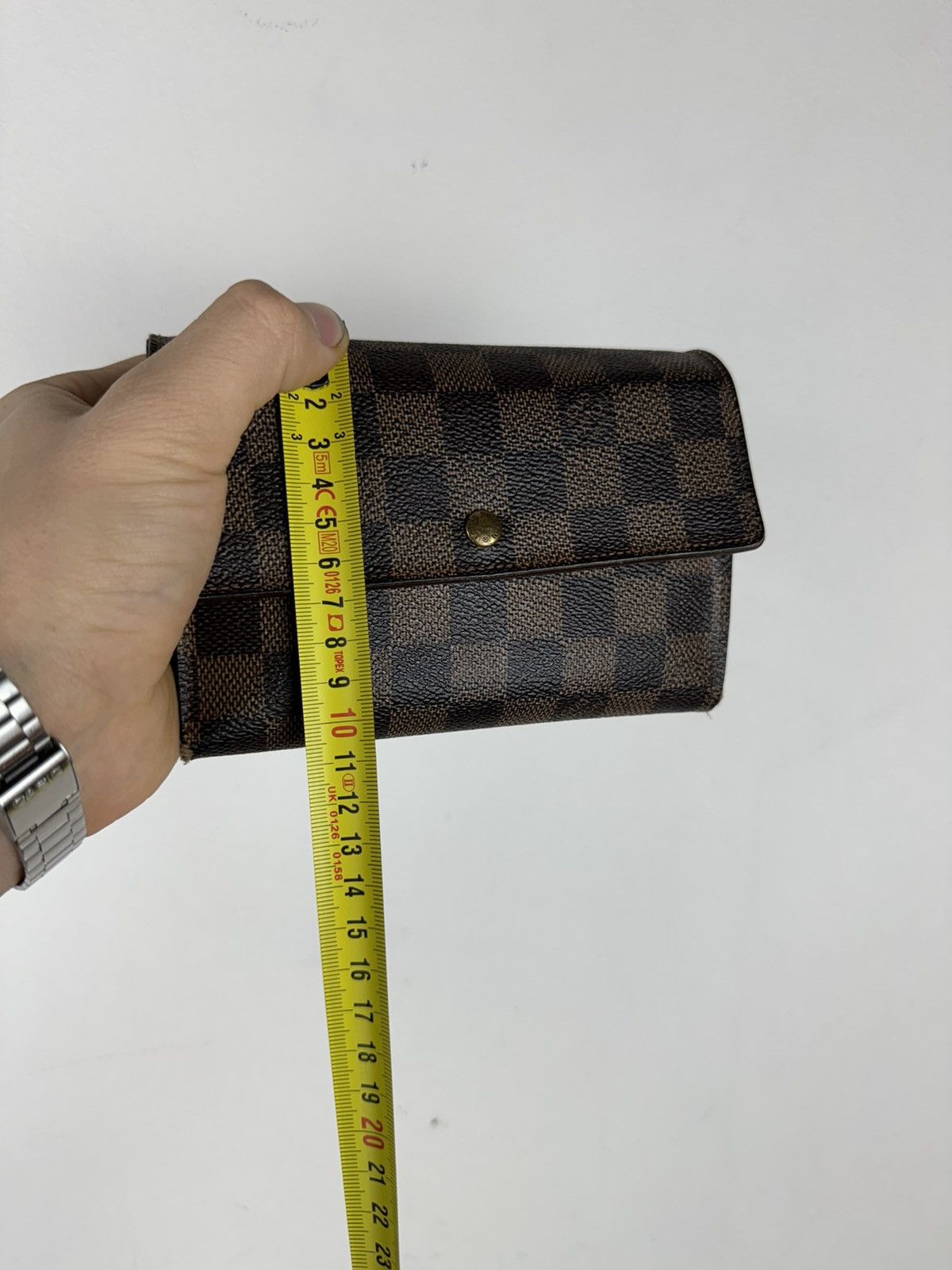 Leather × Louis Vuitton Leather wallet Louis Vuitton monogram original casual item Size ONE SIZE - 6 Thumbnail