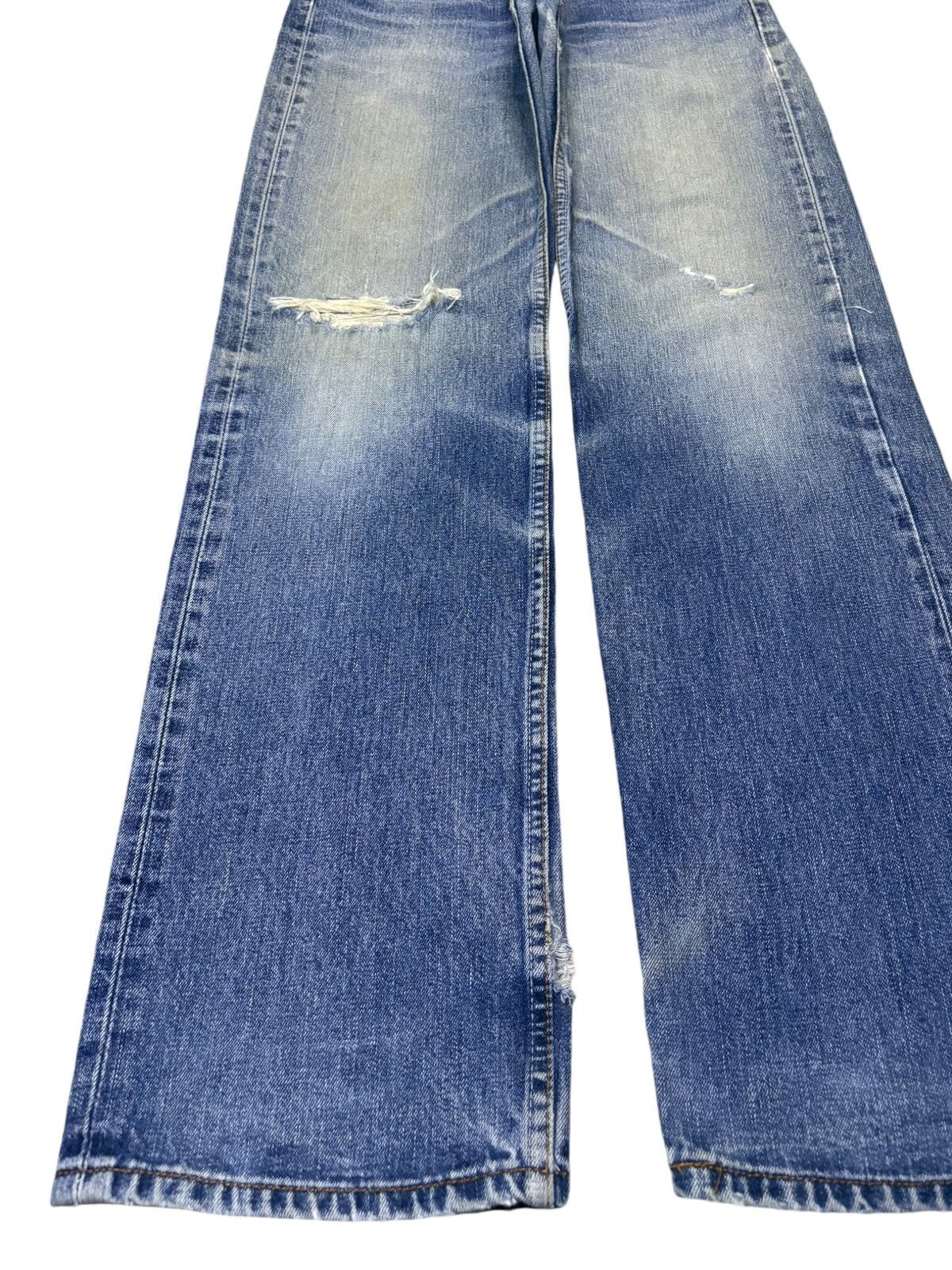 Levi's Vintage 90s Levis 512 Mud Wash Distressed Loose Jeans Size US 28 / EU 44 - 6 Thumbnail