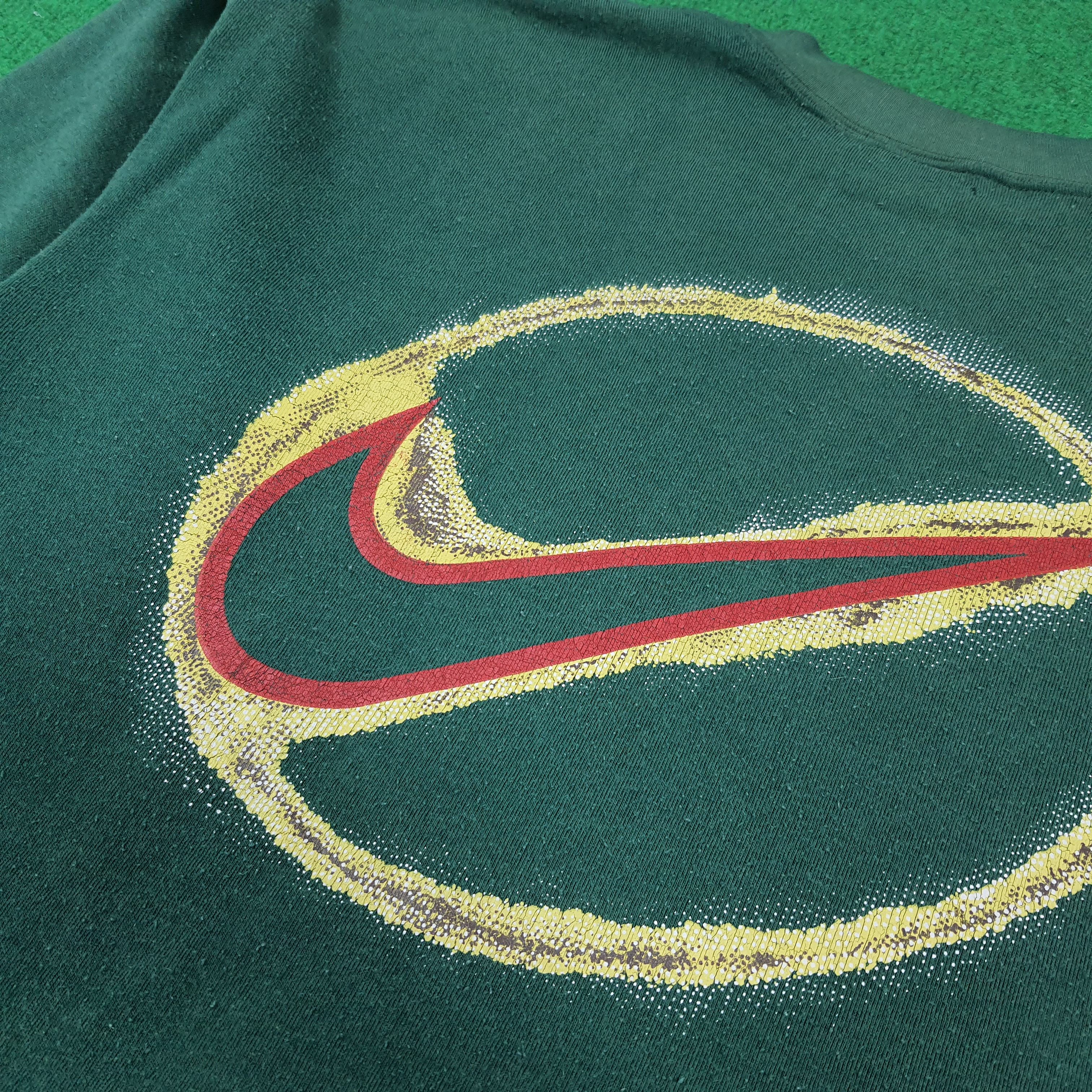 Nike Vintage Nike Center Swoosh Orbit Pullover Sweatshirt C292N25 Size US L / EU 52-54 / 3 - 2 Thumbnail