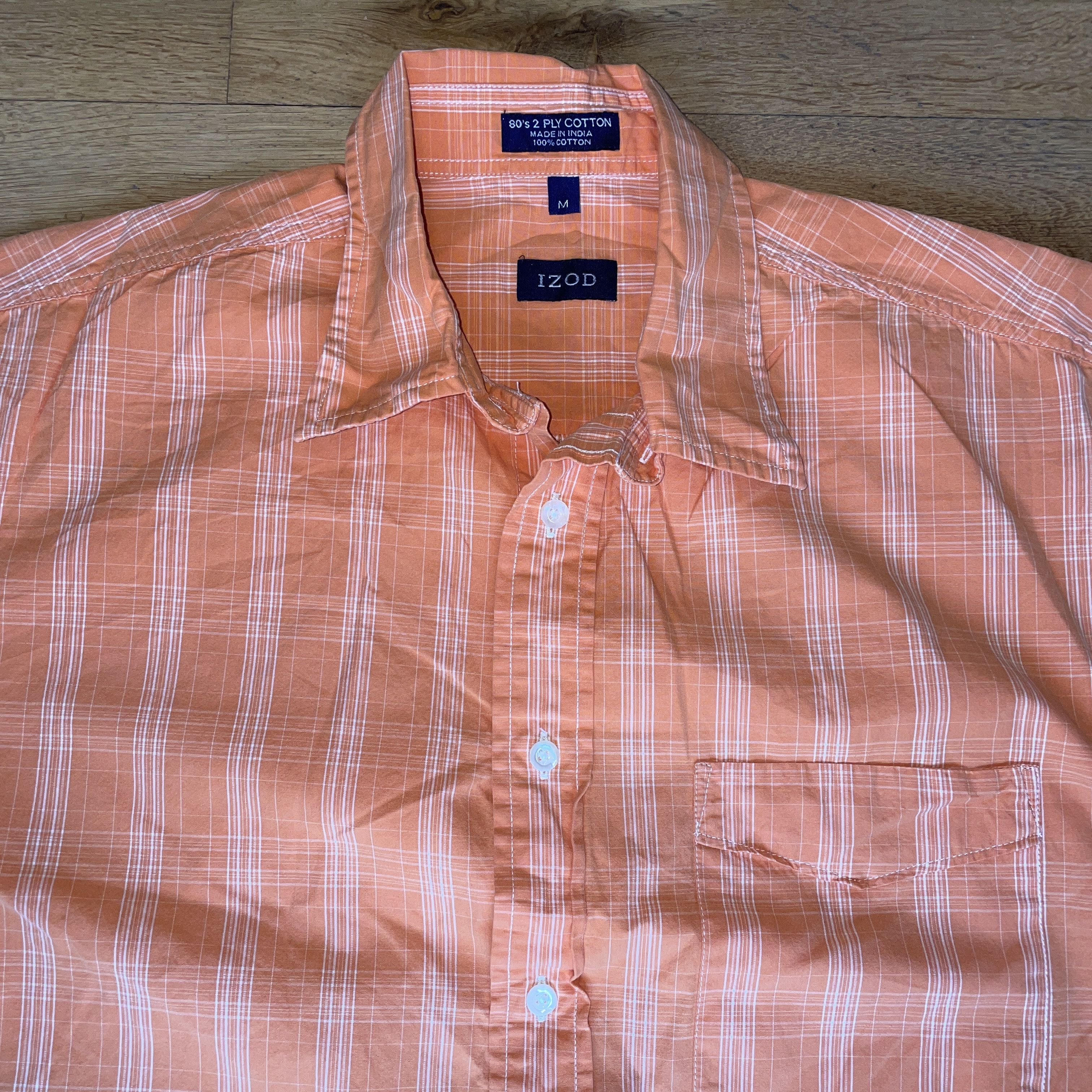 Izod Izod Men's Fashionable Elegant Shirt Vintage Stripes Size M Size US M / EU 48-50 / 2 - 3 Thumbnail