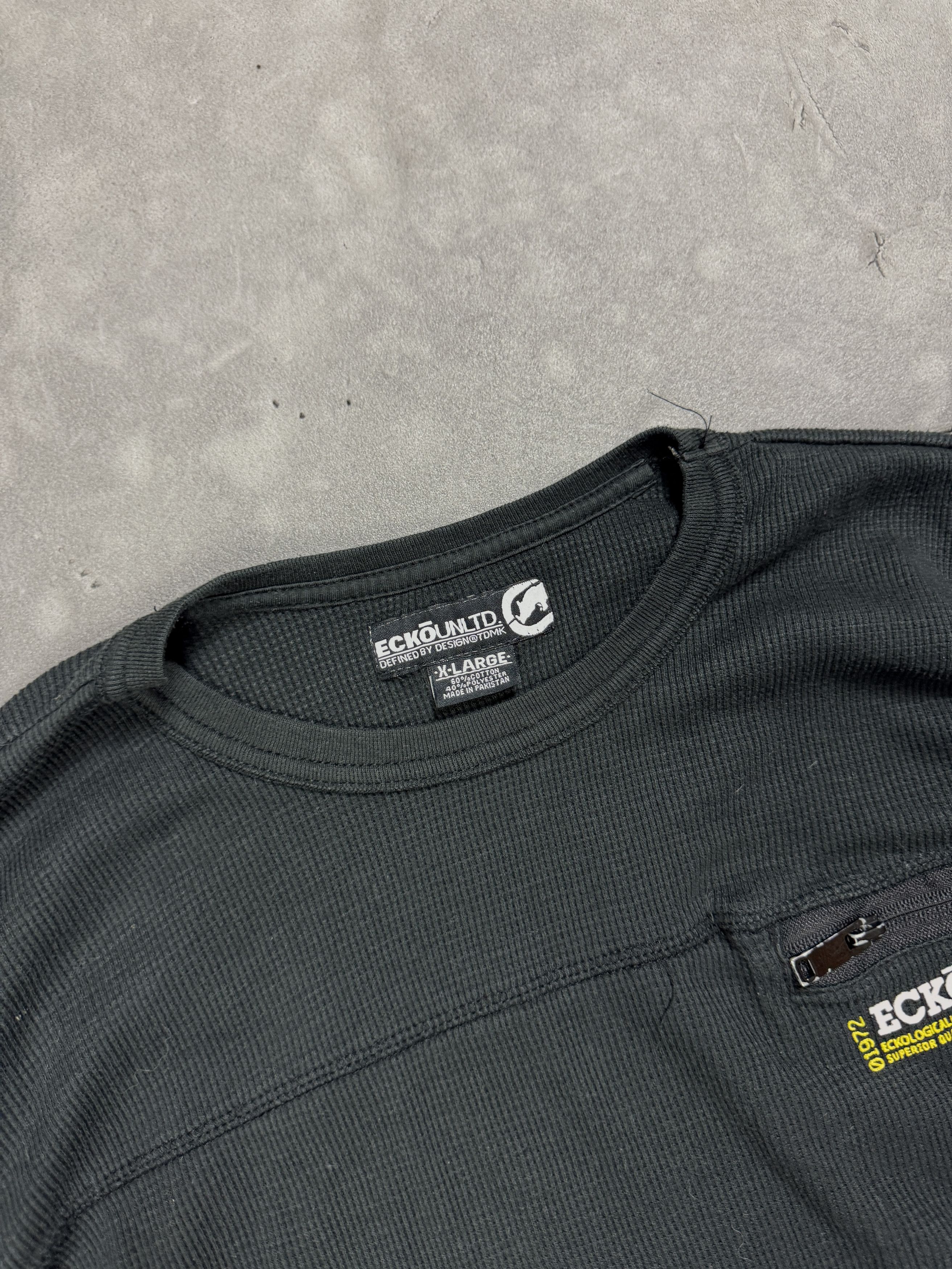 Ecko Unltd. Vintage Ecko Unltd Y2K Long Sleeve Sweater L/XL Size US L / EU 52-54 / 3 - 5 Thumbnail