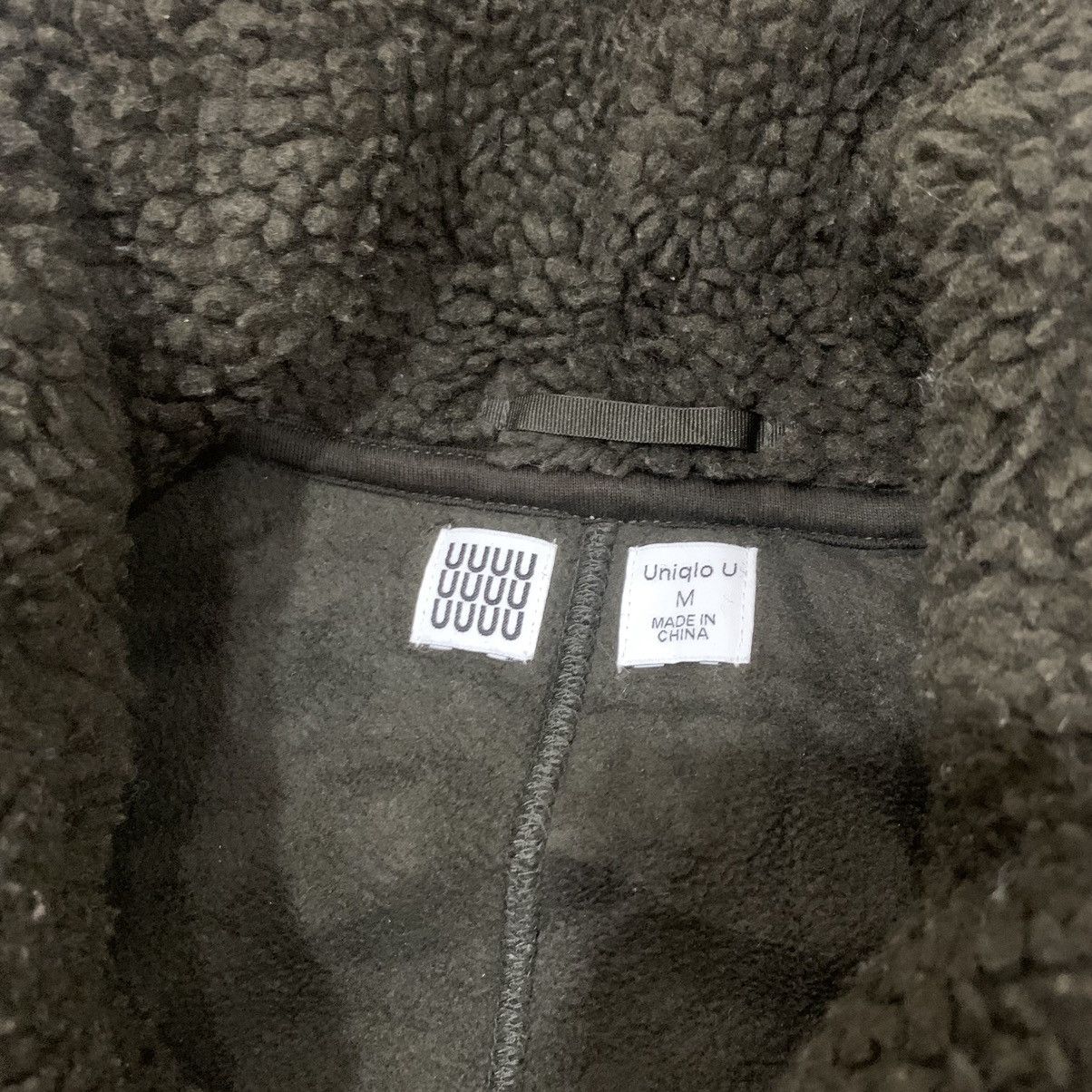 Lemaire × Uniqlo Vintage Lemaire x Uniqlo Deep Pile Turtleneck Jacket Size M / US 6-8 / IT 42-44 - 11 Thumbnail