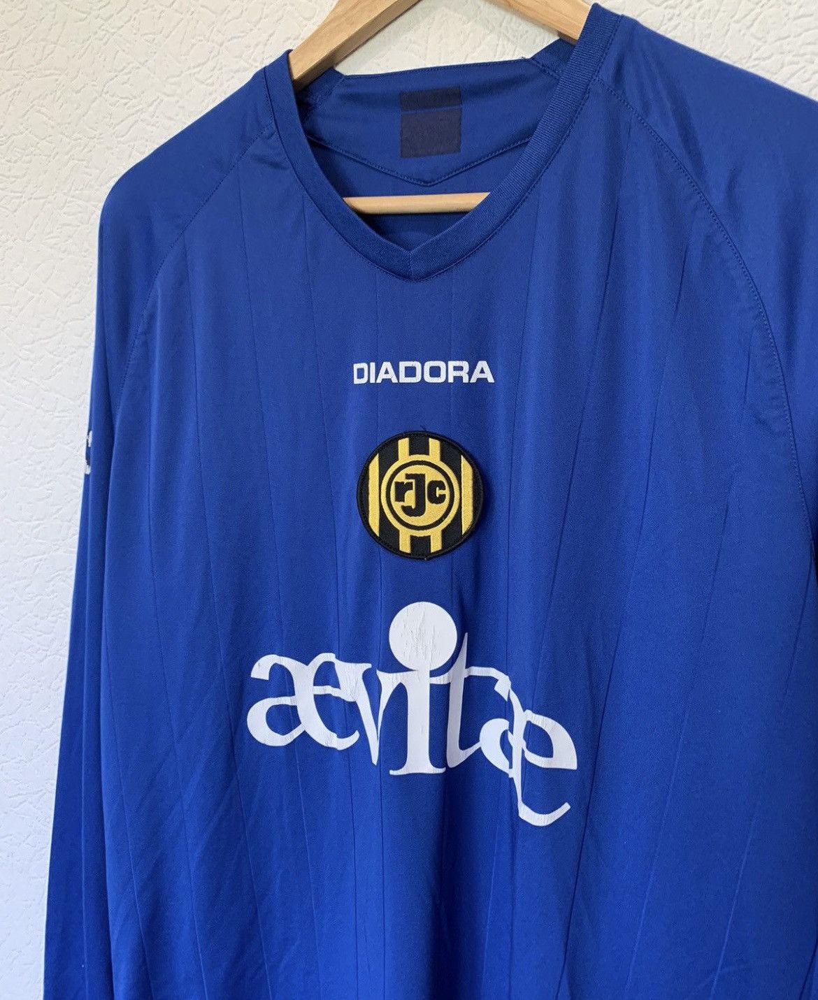 Diadora × Vintage RODA JC DIADORA 2009/2010 HOME KIT SOCCER JERSEY LONGSLEEVE Size US XL / EU 56 / 4 - 2 Thumbnail