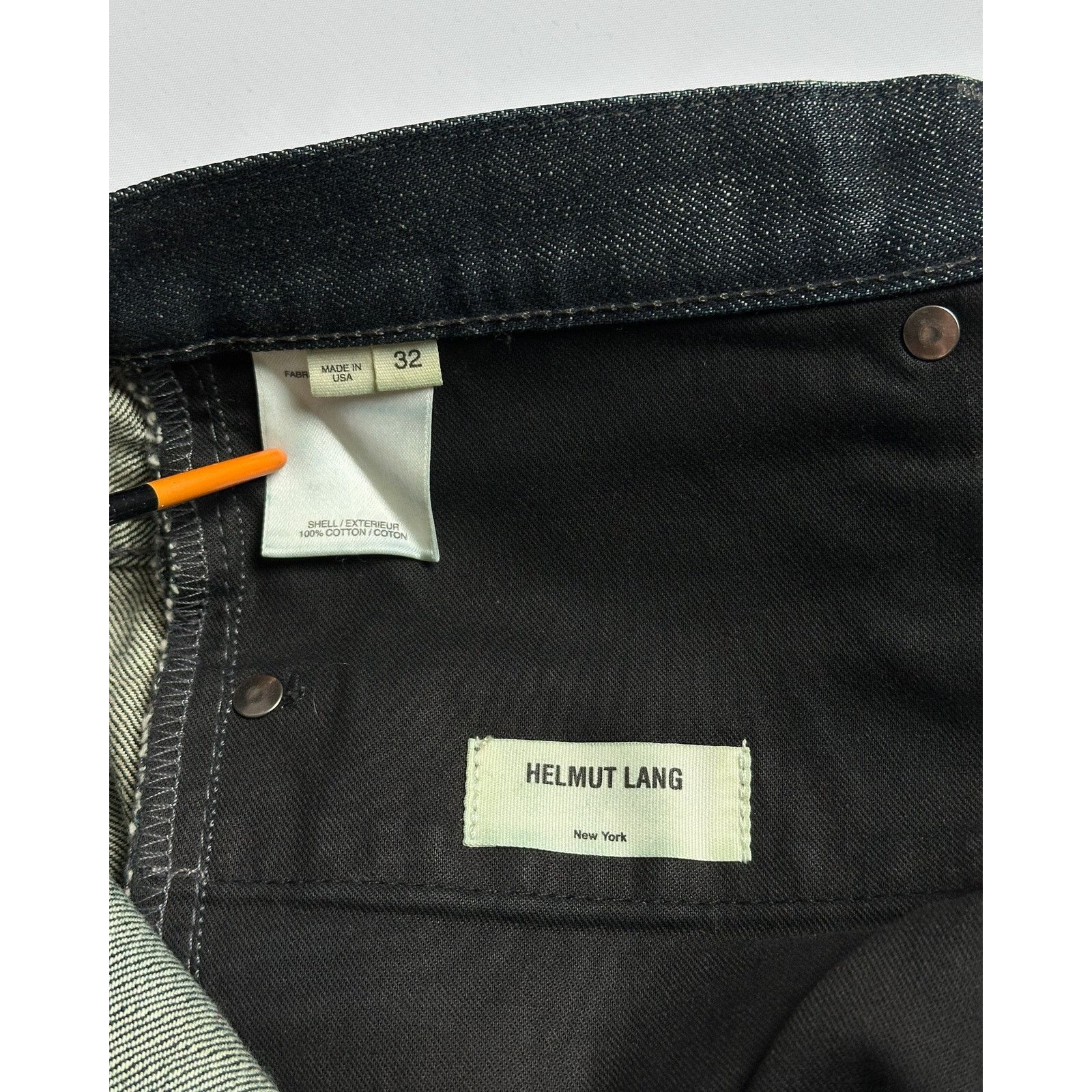 Helmut Lang Helmut Lang 2000s Slim Jeans Size US 32 / EU 48 - 4 Thumbnail