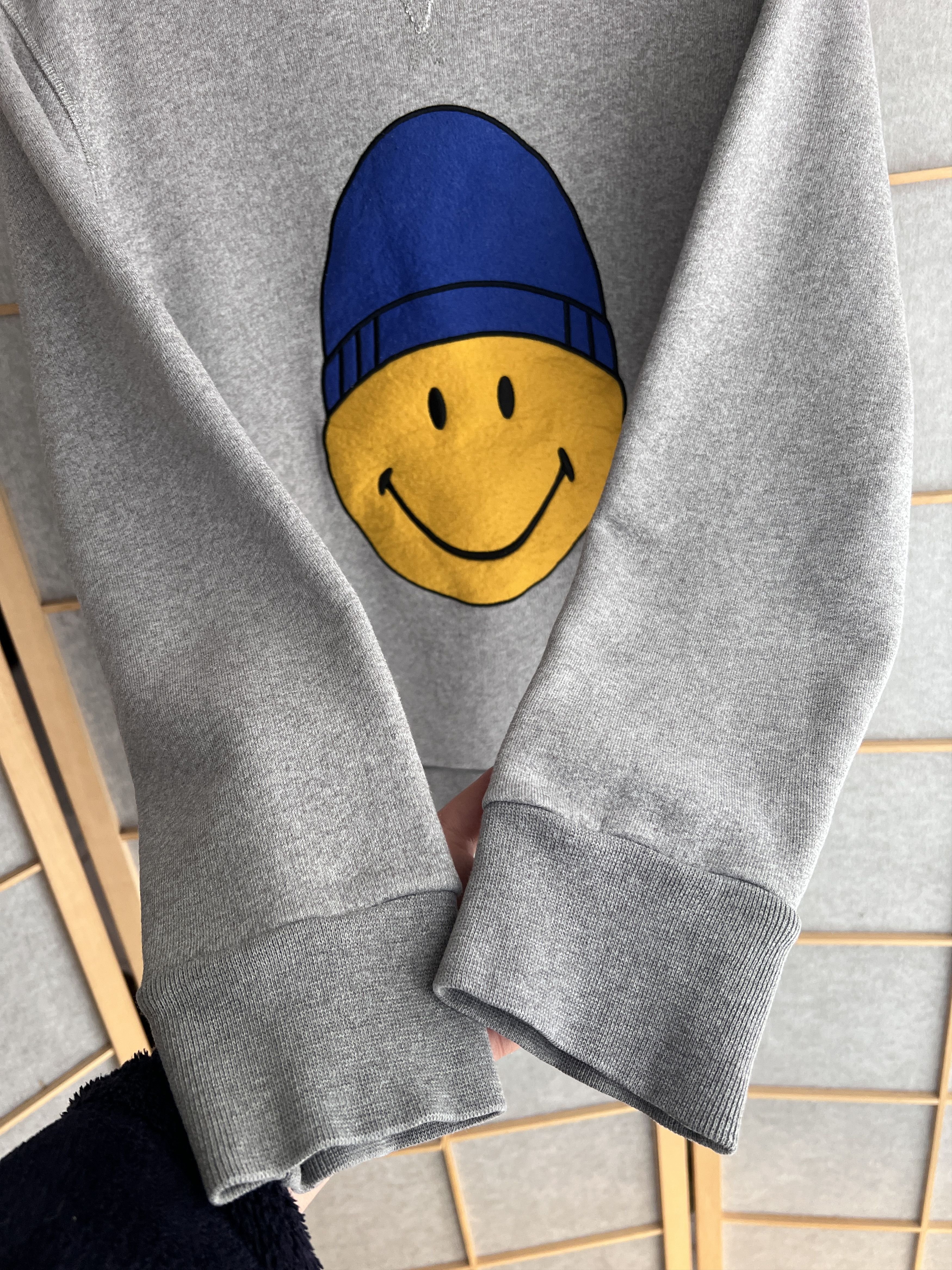 AMI Rare AMI x Smiley Happy sweatshirt graphic big face logotype Size US M / EU 48-50 / 2 - 10 Thumbnail