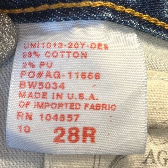 AG Adriano Goldschmied Adriano Goldschmied AG Women’s Jeans the Angel Bootcut size Size 28" / US 6 / IT 42 - 11 Thumbnail