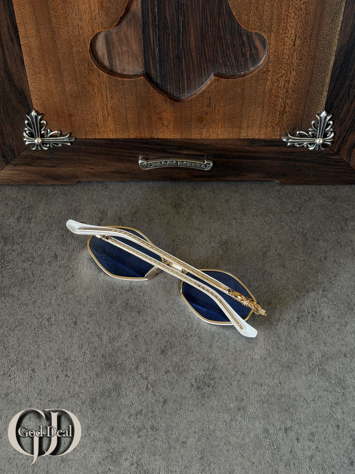 Chrome Hearts Chrome Hearts "NIP SLIP" Sunglasses Size ONE SIZE - 4 Thumbnail