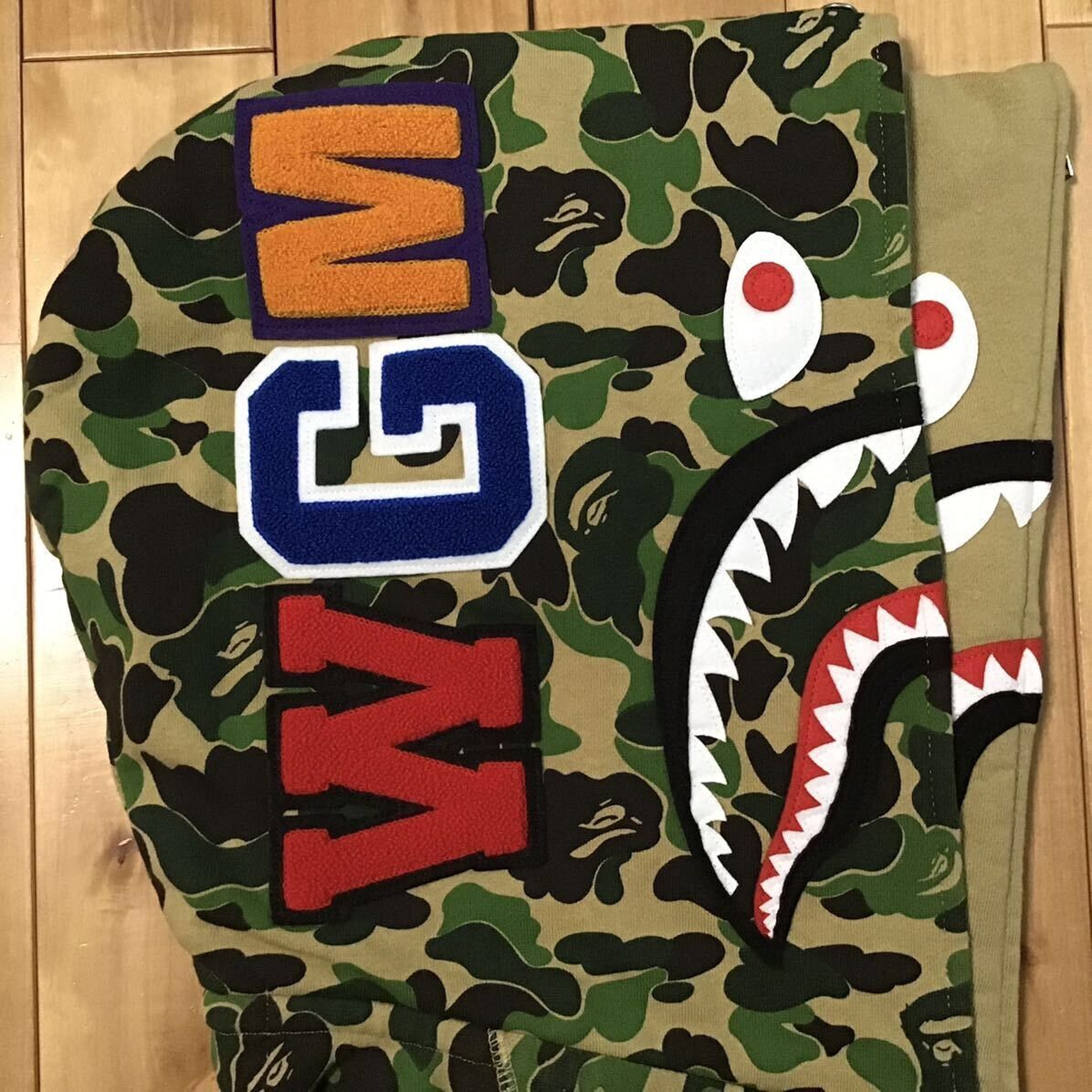 Bape BAPE Double Shark full zip hoodie ABC camo a bathing ape Size US M / EU 48-50 / 2 - 4 Thumbnail