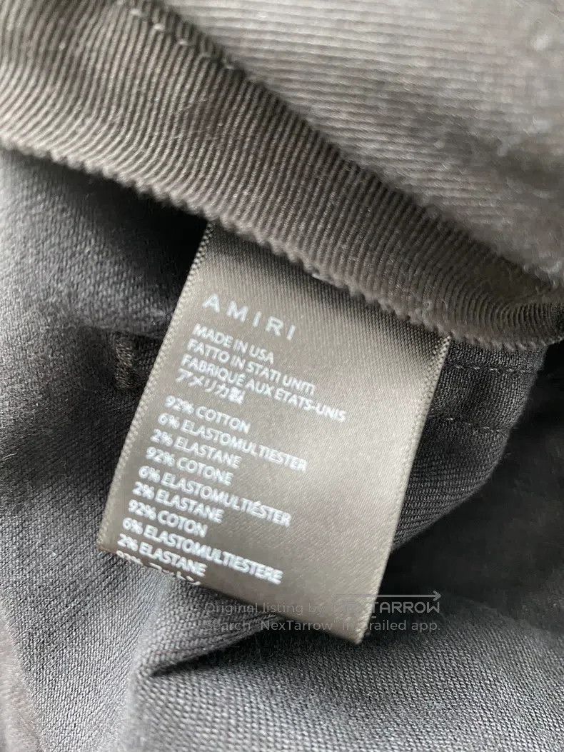 Amiri Amiri Size 30 Washed black cashew flower patchwork Trash je Size US 30 / EU 46 - 4 Thumbnail