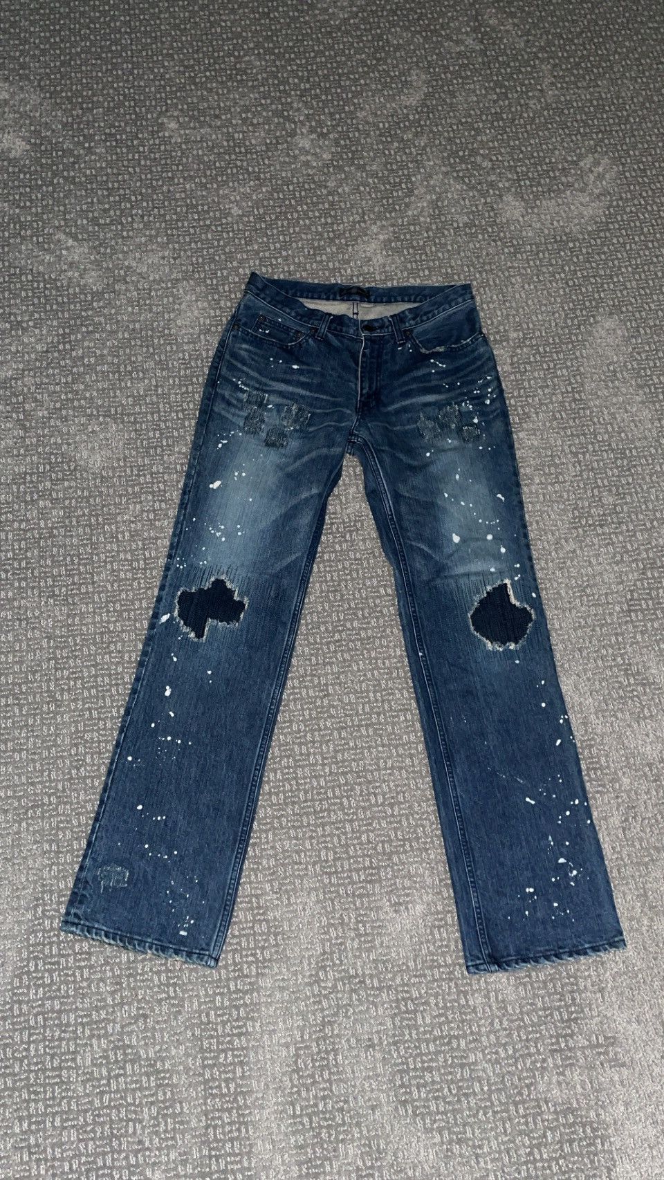 image of Number N Ine Number Nine Jeans in Blue, Men's (Size 30)