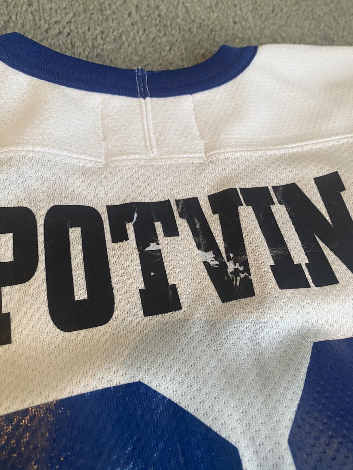 NHL × Starter × Vintage Vintage Maple Leafs Potvin Jersey Size US L / EU 52-54 / 3 - 8 Thumbnail