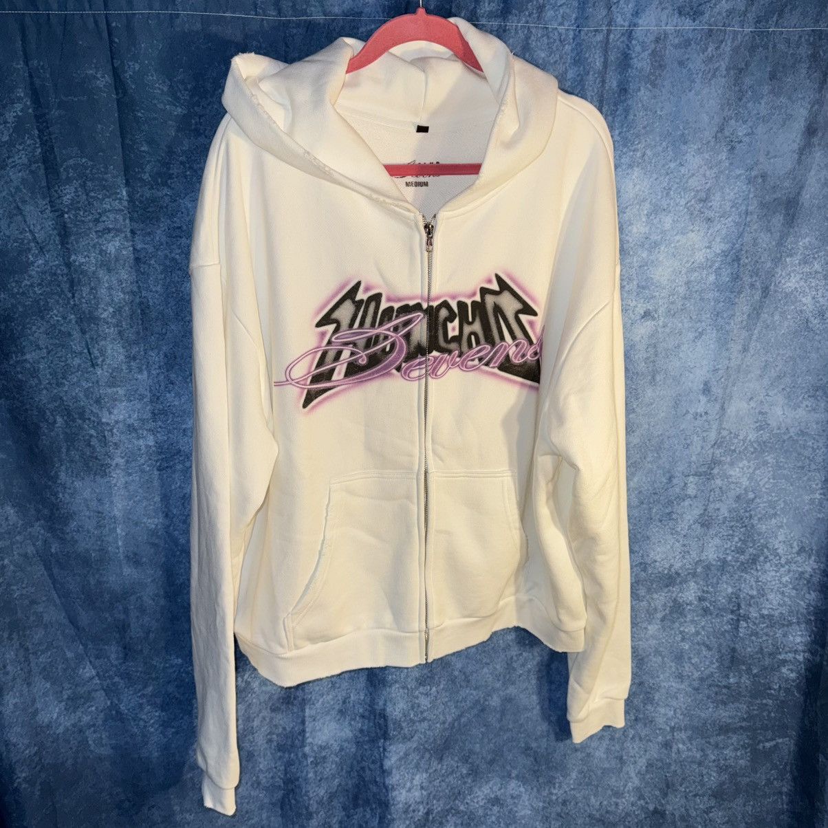 TRIPLE SEVENS Club Sevens Full Zip Hoodie Looney Tunes Graphic Sweatshirt Size US M / EU 48-50 / 2 - 1 Thumbnail