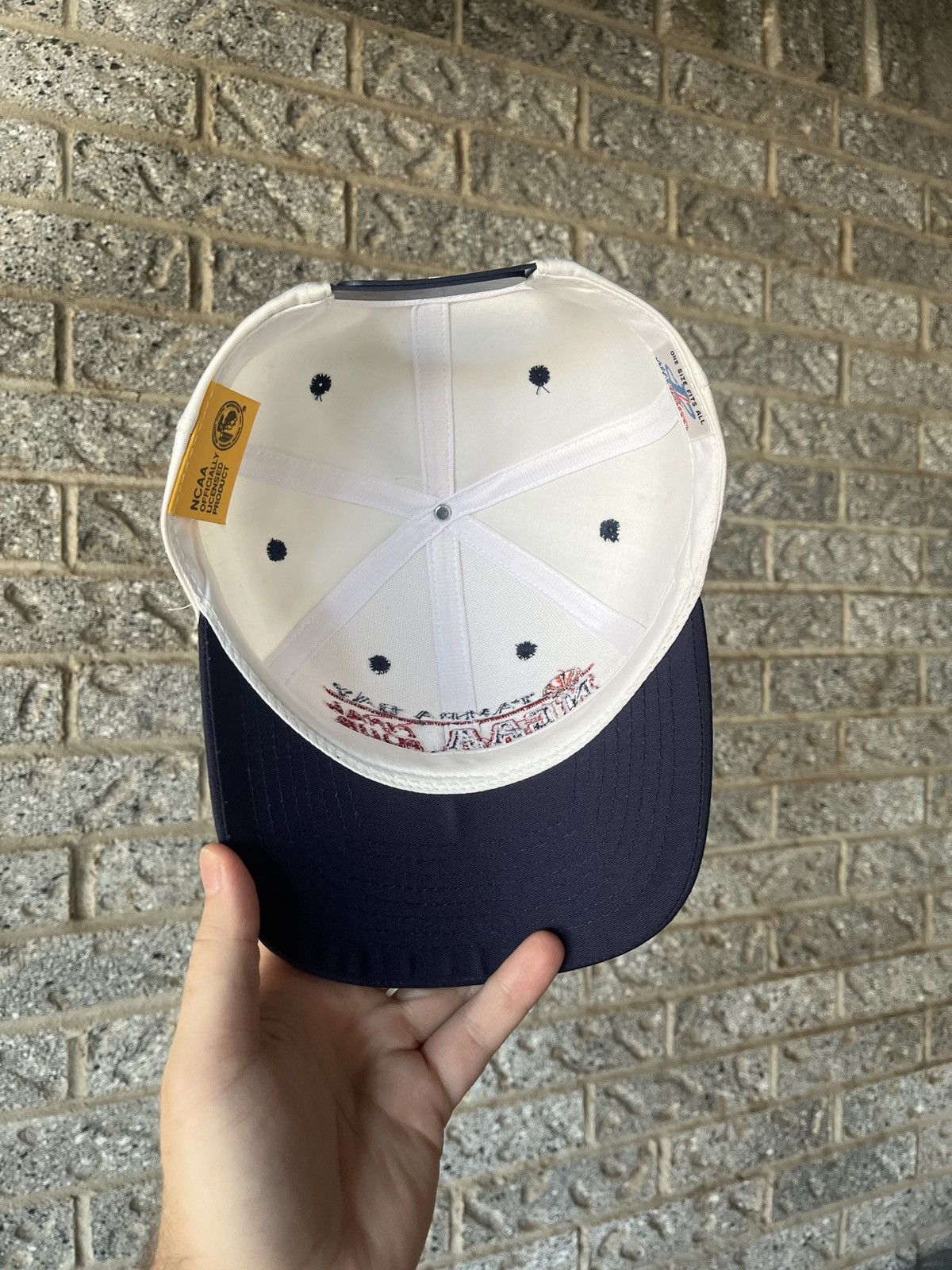 Sports Specialties × Vintage Vintage 90’s Final Four NCAA SnapBack Hat Size ONE SIZE - 2 Thumbnail
