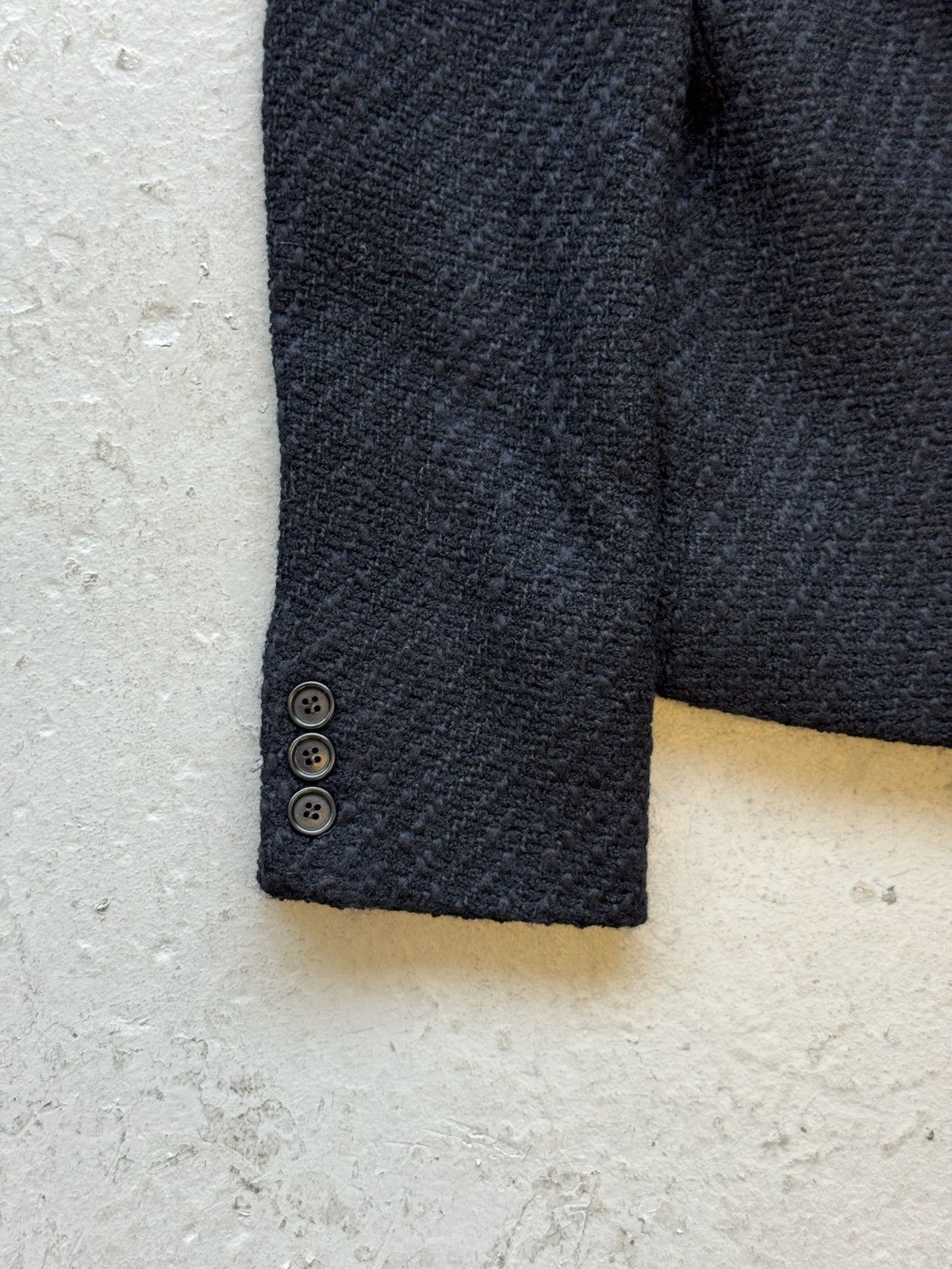 Helmut Lang Helmut Lang AW01 Collar Tweed Jacket Size US S / EU 44-46 / 1 - 4 Thumbnail
