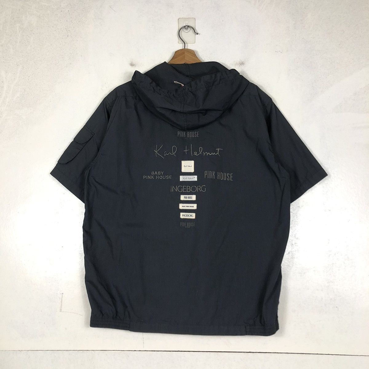Japanese Brand × Vintage 📌VINTAGE SHORT SLEEVE BIKER JACKET KARL HELMUT JAPAN Size US L / EU 52-54 / 3 - 9 Thumbnail