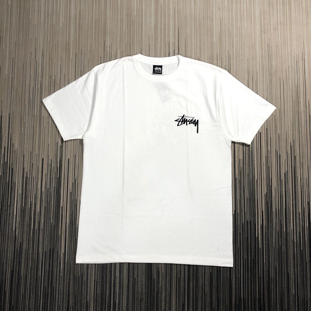Stussy × Vintage Stussy Burning Stock Tee Size US M / EU 48-50 / 2 - 2 Thumbnail
