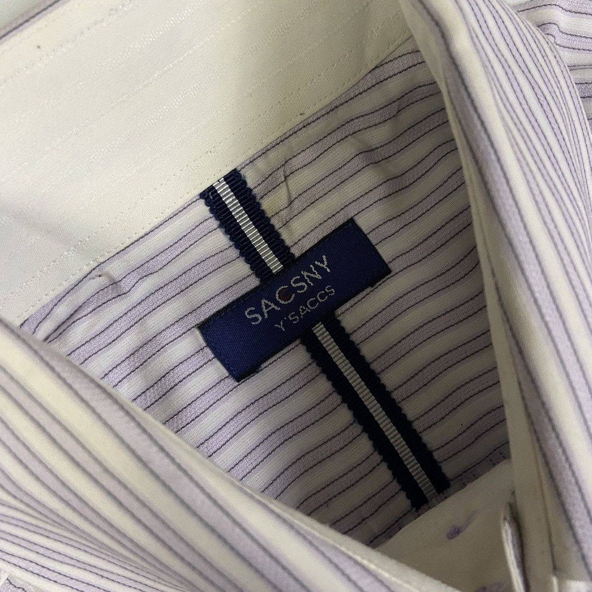 Yohji Yamamoto Y’Saccs Sacsny Stripe Button Up Size US M / EU 48-50 / 2 - 4 Thumbnail