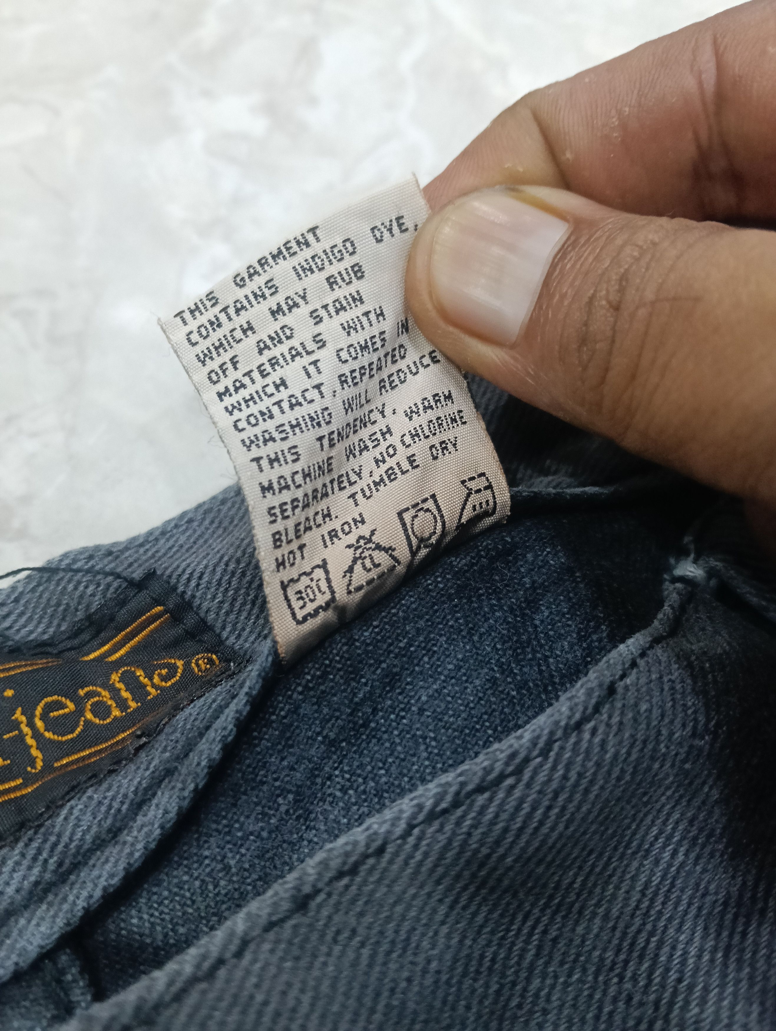 Karl Kani Karl Kani Indigo Dyed Short Baggy Pant Size US 37 - 11 Thumbnail