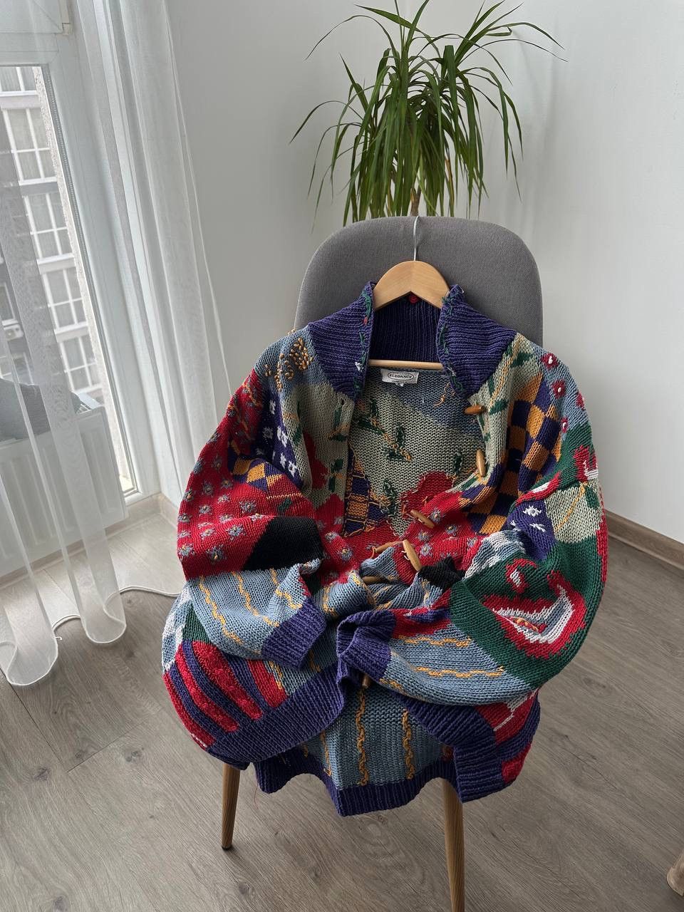 Japanese Brand × Vintage Vintage Japanese Cardigan Distressed Knit Vanessa. A Sweater Size US XL / EU 56 / 4 - 12 Thumbnail