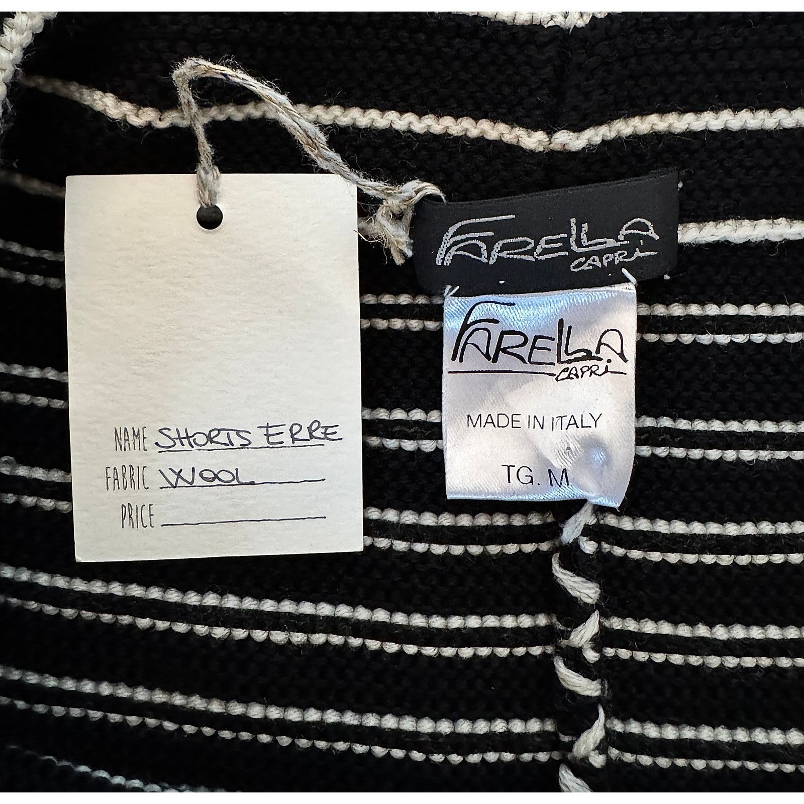 Other Farella Capri NWT Shorts Erre Wool Size 27" / US 4 / IT 40 - 3 Thumbnail