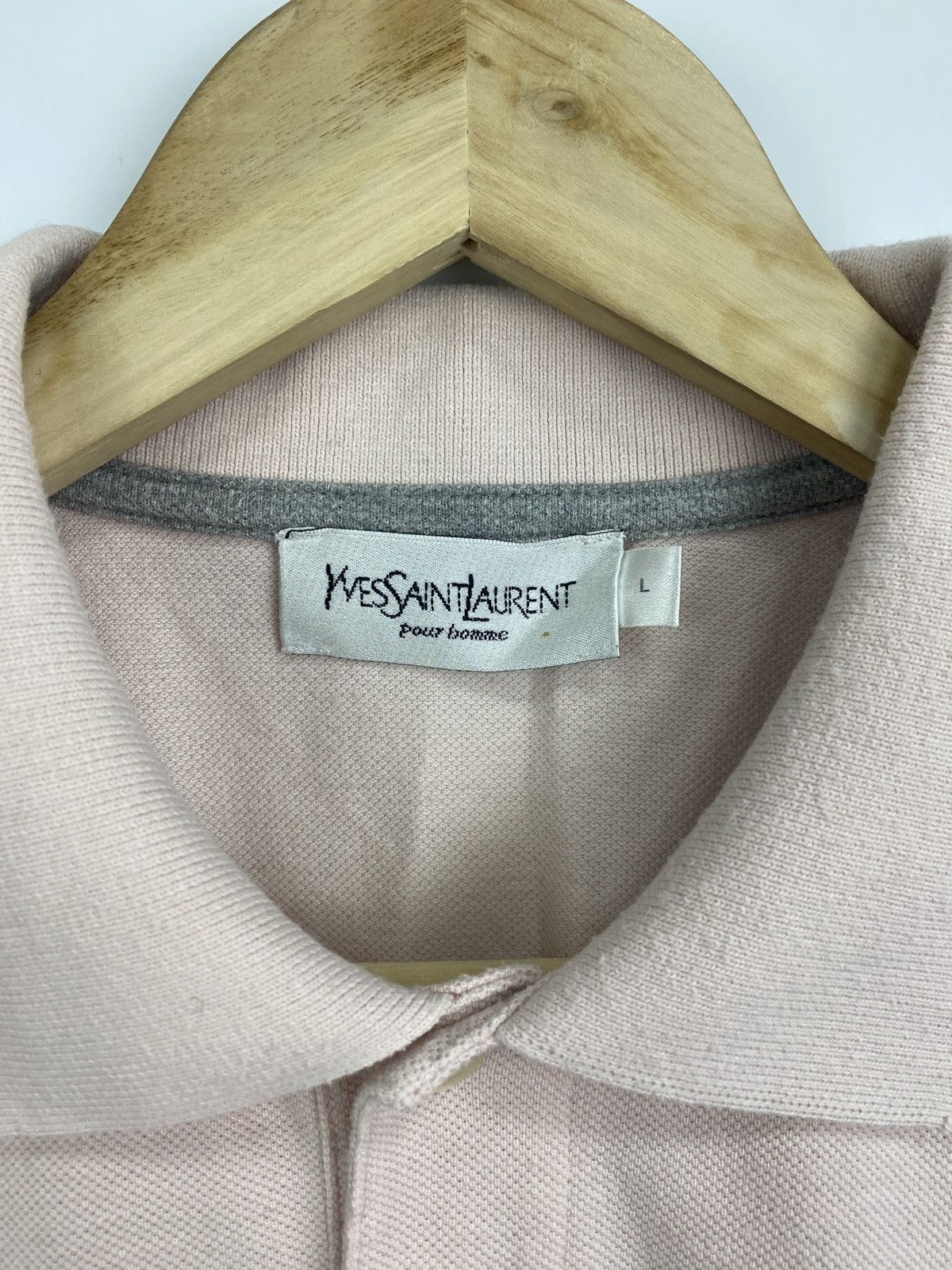 Yves Saint Laurent Vintage 90s Yves Saint Laurent YSL polo t-shirt Size US L / EU 52-54 / 3 - 5 Thumbnail