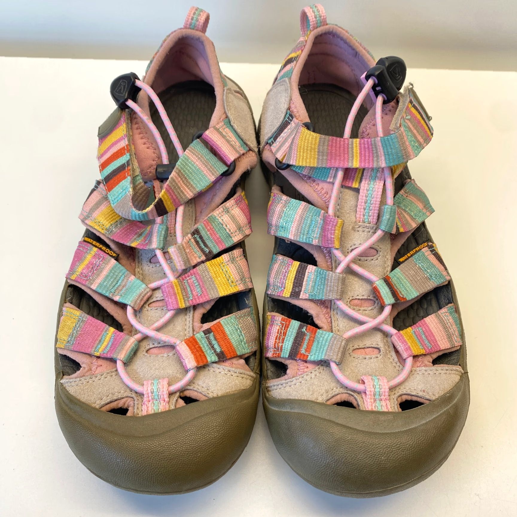 KEEN Keen Women’s Newport Waterproof Hiking Sandals 5 Pink Multi Color 1006567 Size US 5 / IT 35 - 4 Thumbnail