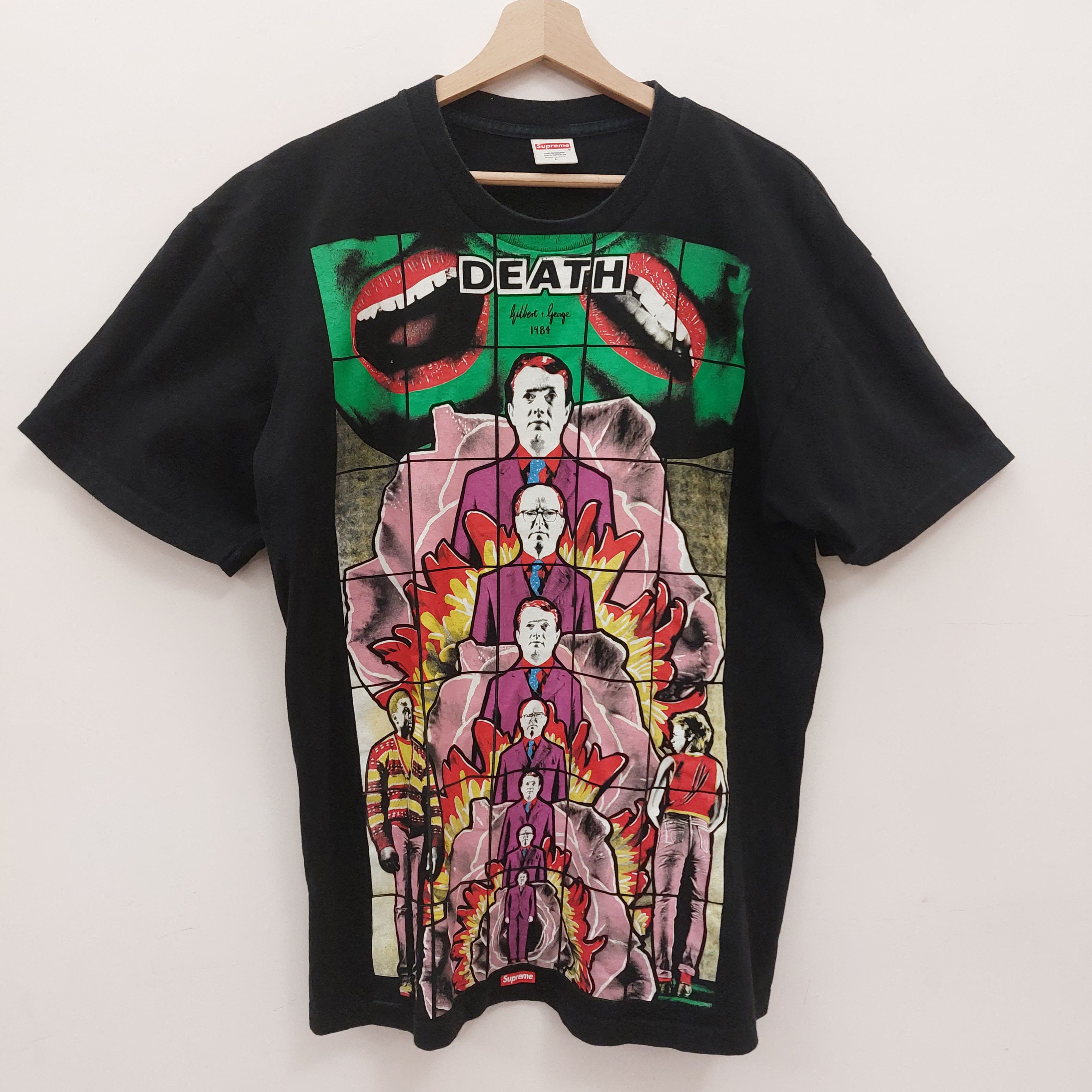 Supreme × Vintage OG Supreme “Death Wish” Tee | Grailed