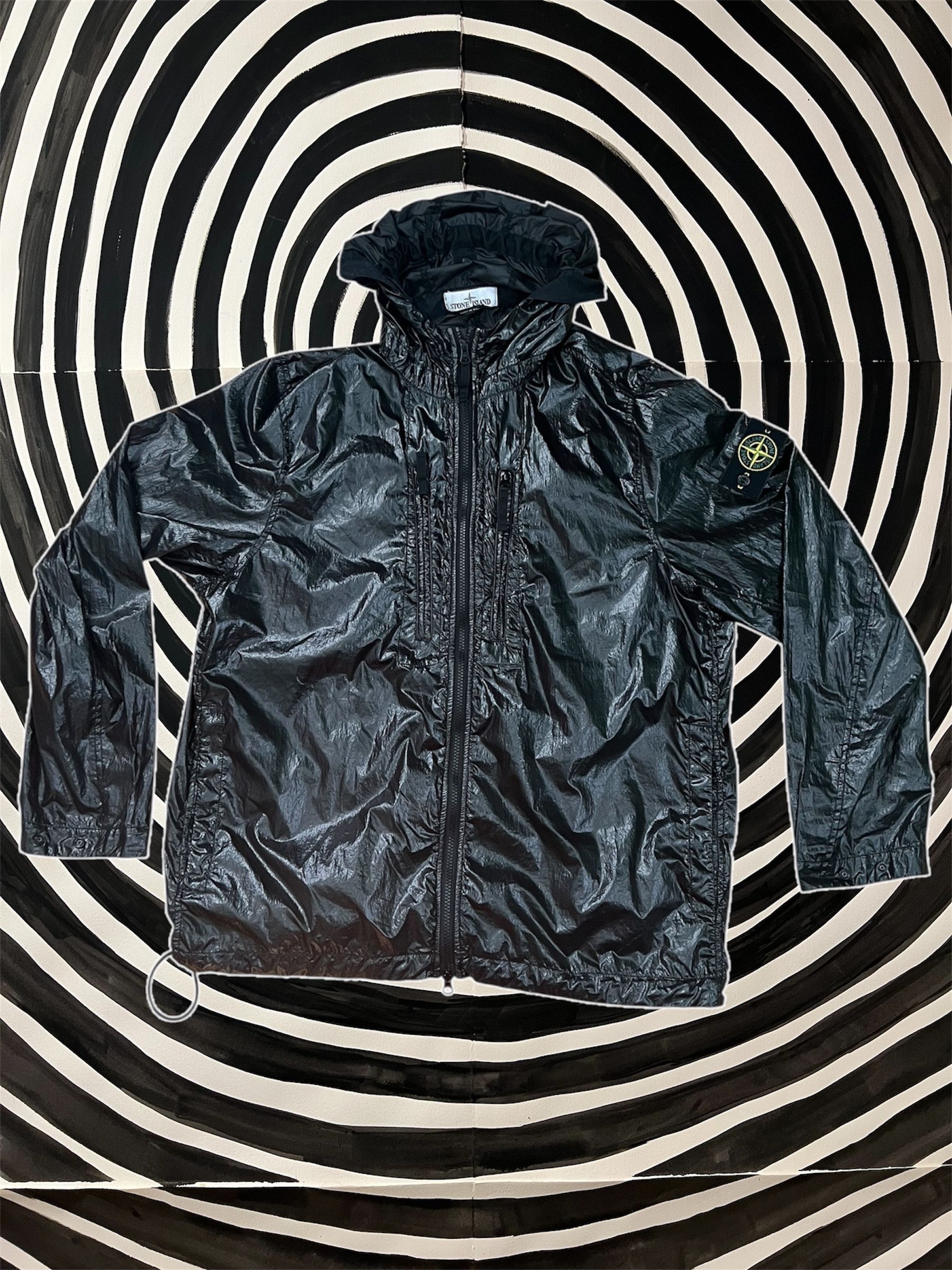 Stone  ブラック ナイロンジャケットLUCIDO-TC Stone Island Lucido Jacket | Grailed