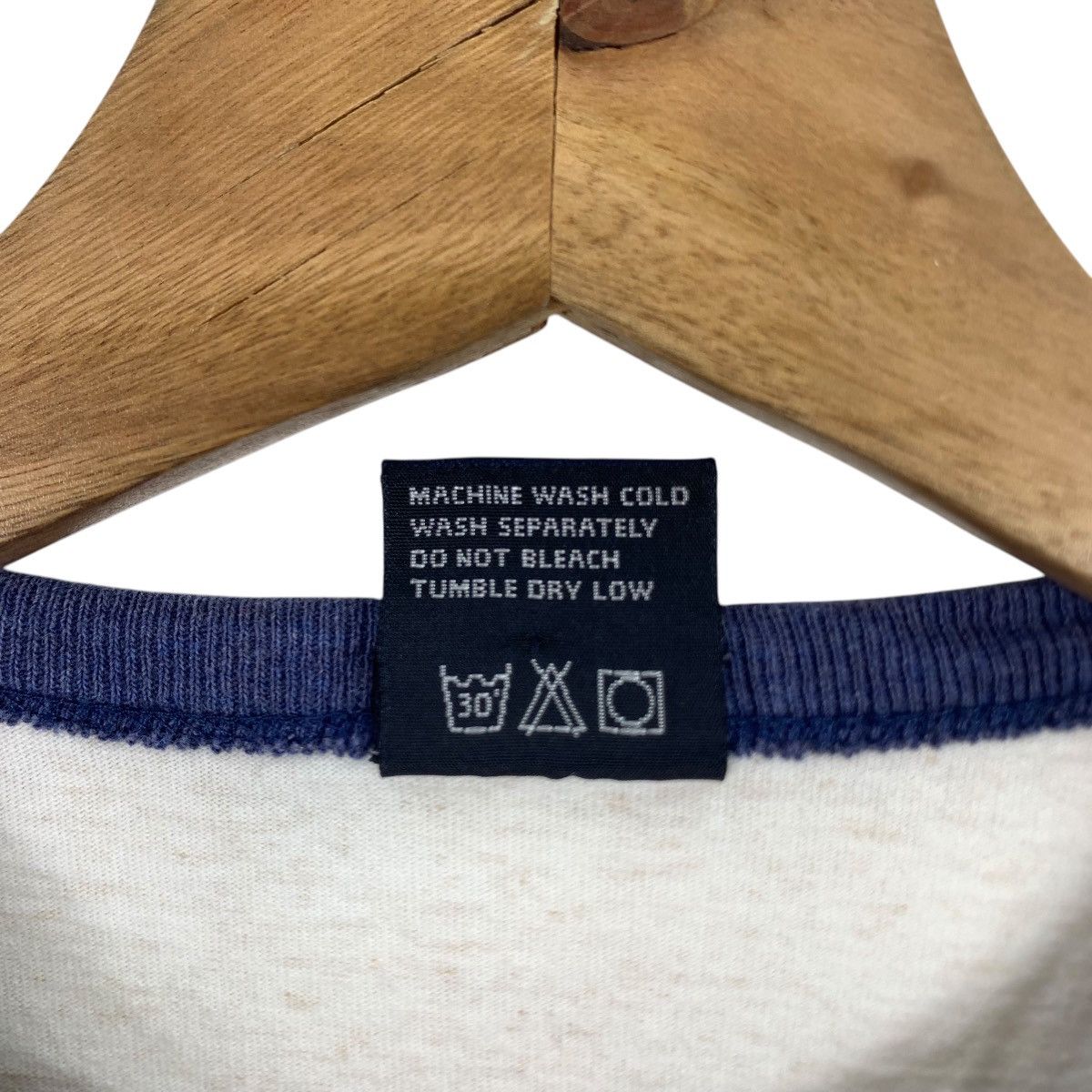 Nautica × Vintage Vintage Nautica Jeans Sailing Ringer Tee Shirt Size US S / EU 44-46 / 1 - 7 Thumbnail