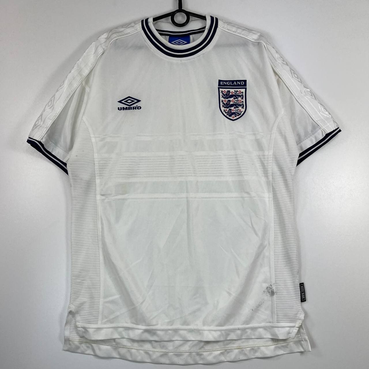 Umbro England 1999/01 National Team Home Shirt Football Umbro Sz L Size US L / EU 52-54 / 3 - 1 Thumbnail