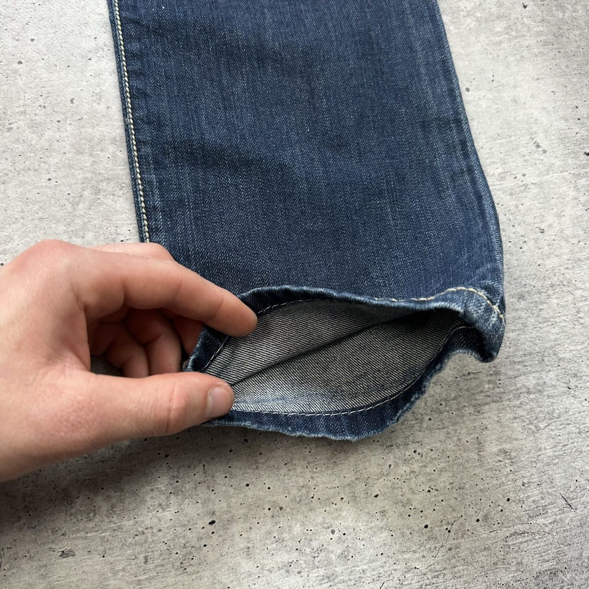 Robins Jeans Robin's Denim Jeans Union Jack Y2K Blue Men’s Size 33 Size US 33 - 7 Thumbnail