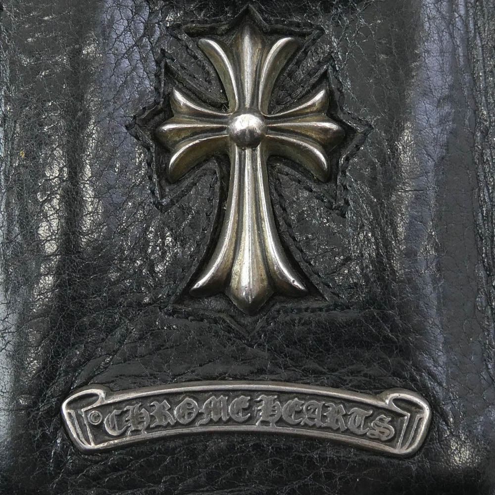 Chrome Hearts OFFER OK 🔥 CHROME HEARTS CH CROSS CIGARETTE CASE LEATHER Size ONE SIZE - 6 Thumbnail
