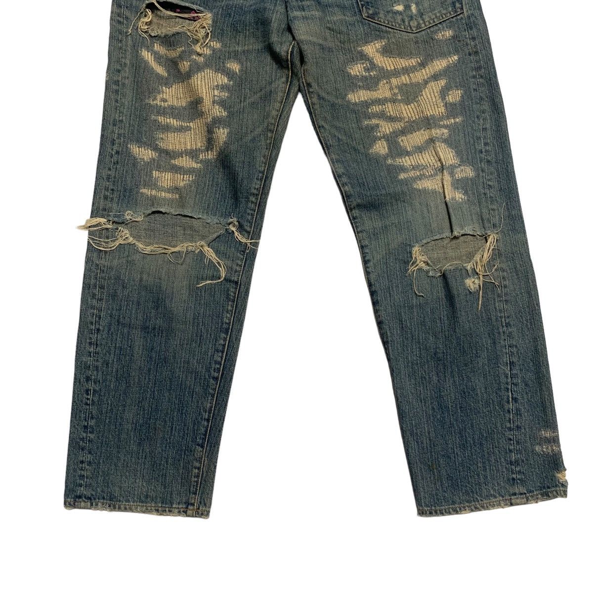 Japanese Brand RNA Distressed Style Jeans Size US 34 / EU 50 - 2 Thumbnail