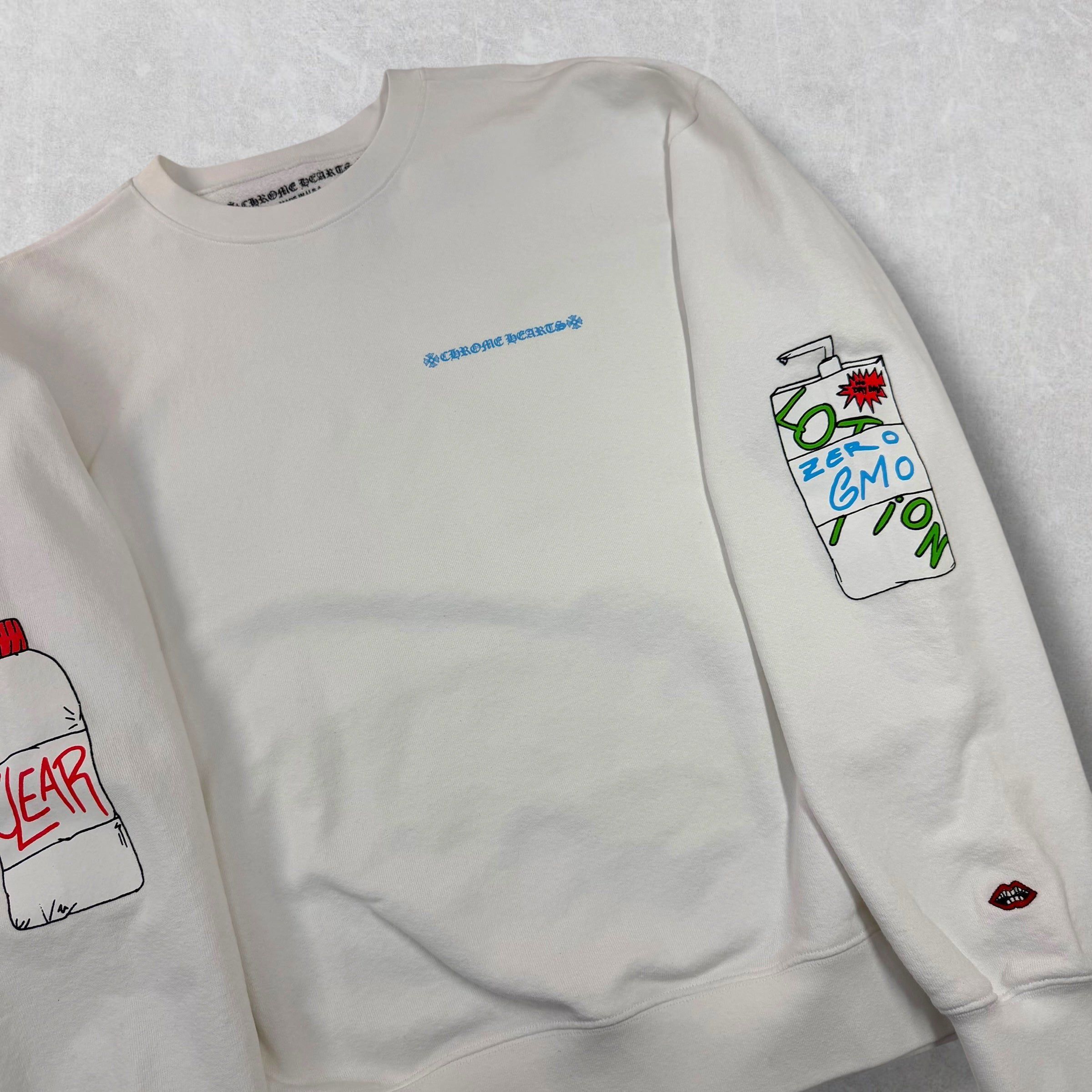 Chrome Hearts Chrome Hearts Matty Boy Retro Cycle Crewneck XL Size US XL / EU 56 / 4 - 3 Thumbnail