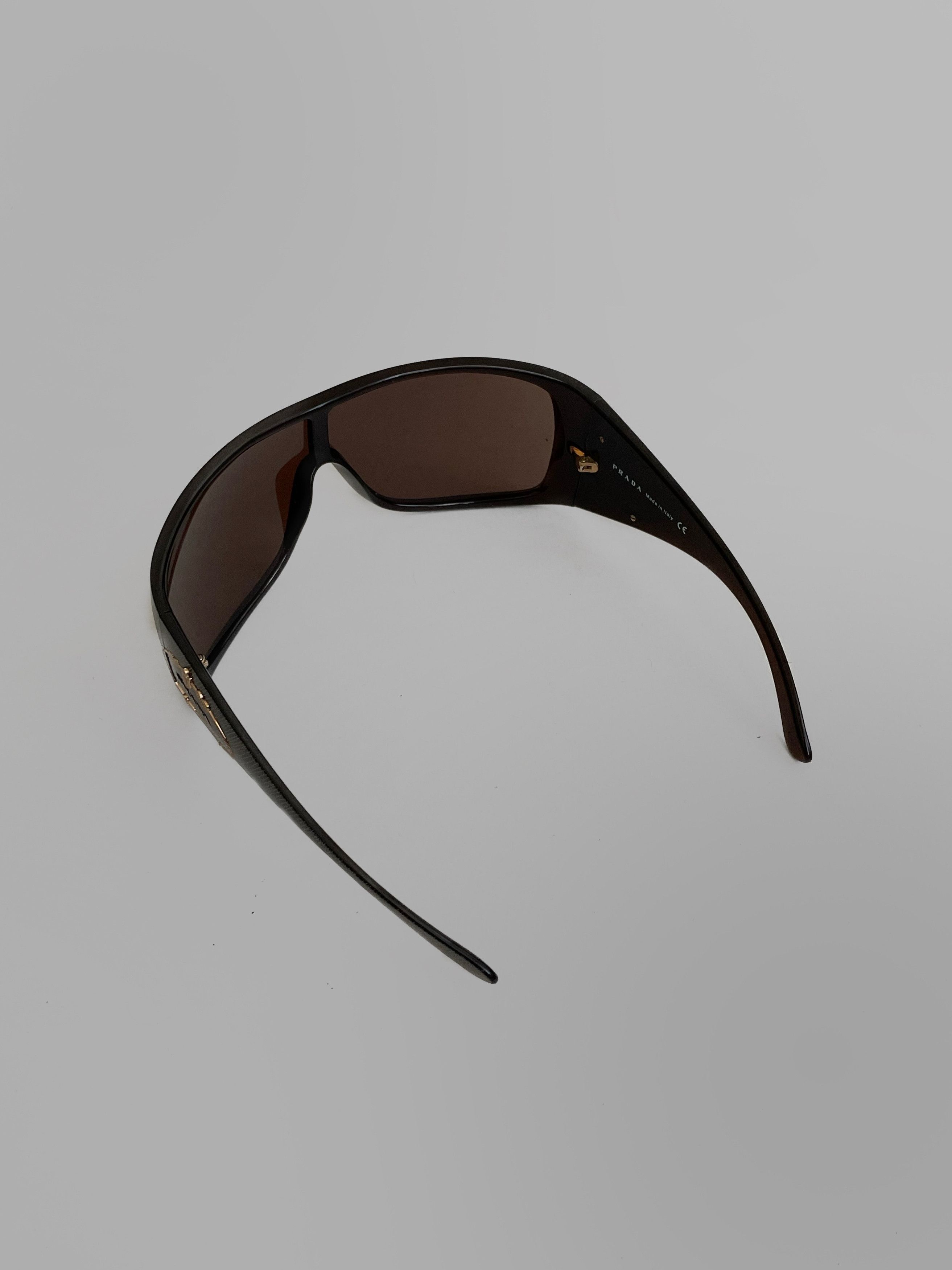 Prada Archive Prada brown Sunglasses Musk 2000s Size ONE SIZE - 7 Thumbnail