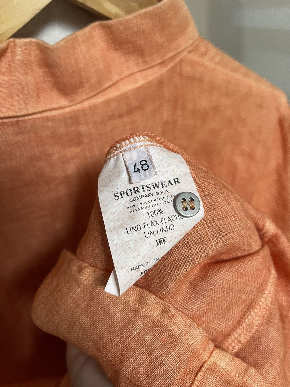C.P. Company × Vintage Vintage CP Company Linen Shirt Size XL / US 12-14 / IT 48-50 - 4 Thumbnail