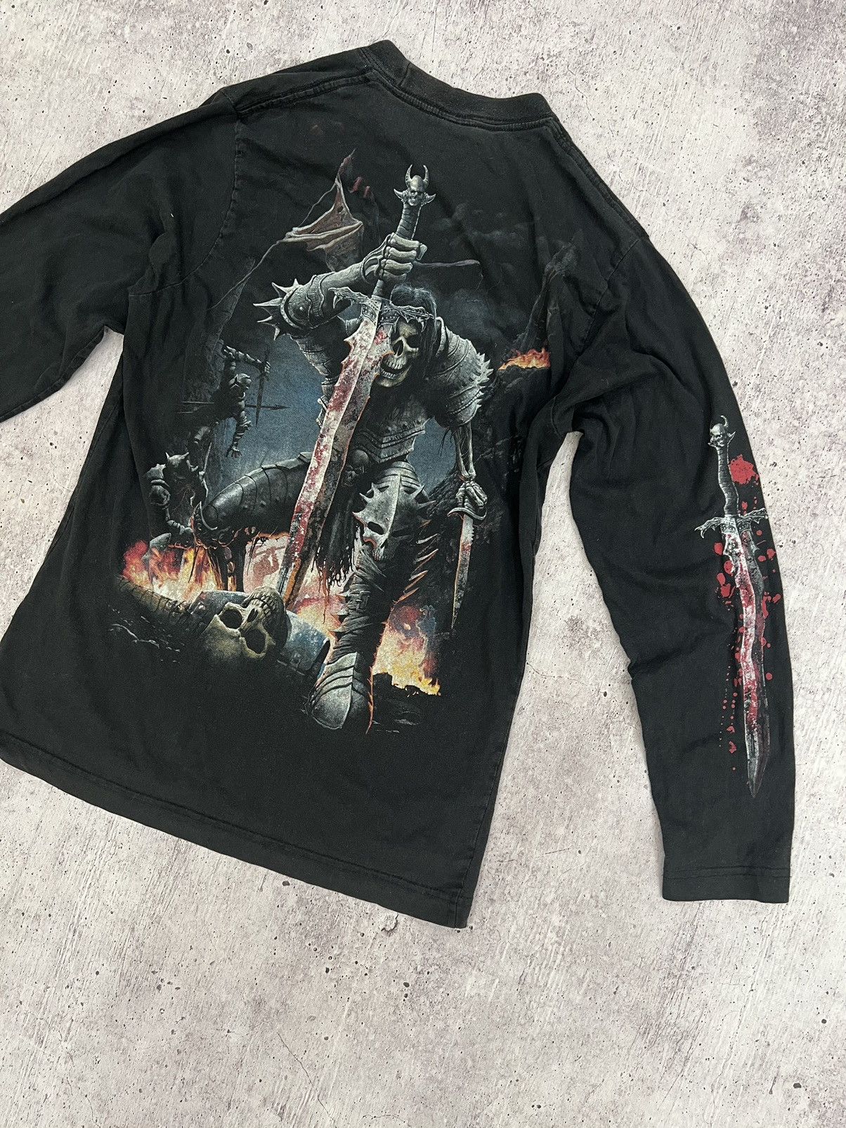 Band Tees 🩸RARE🩸 Spiral Vintage King Of Dead Long Sleeve Size US S / EU 44-46 / 1 - 7 Thumbnail