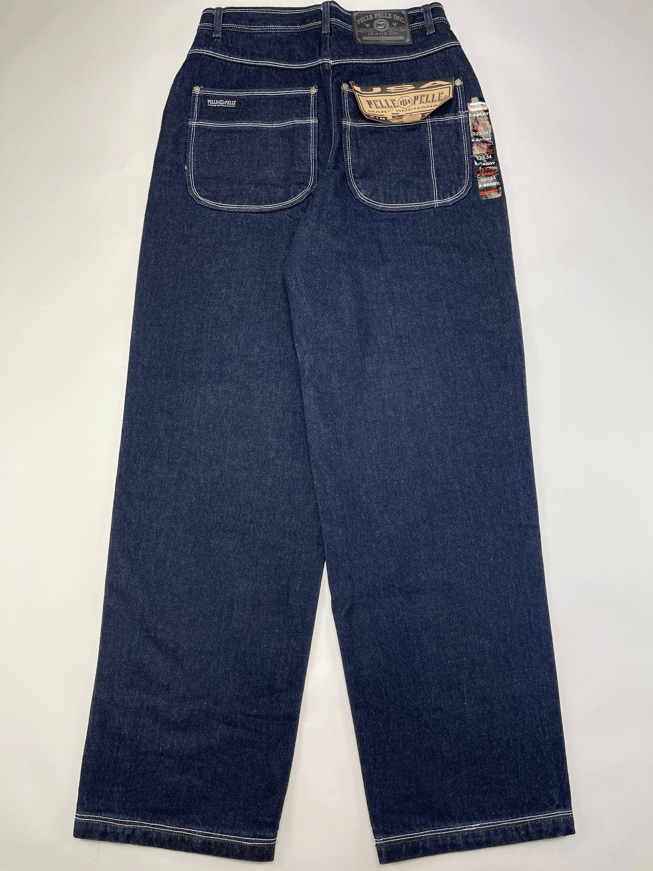 Marc Buchanan × Pelle Pelle Pelle Pelle jeans, vintage, Marc Buchanan 90s hip hop size 2 Size US 32 / EU 48 - 1 Thumbnail