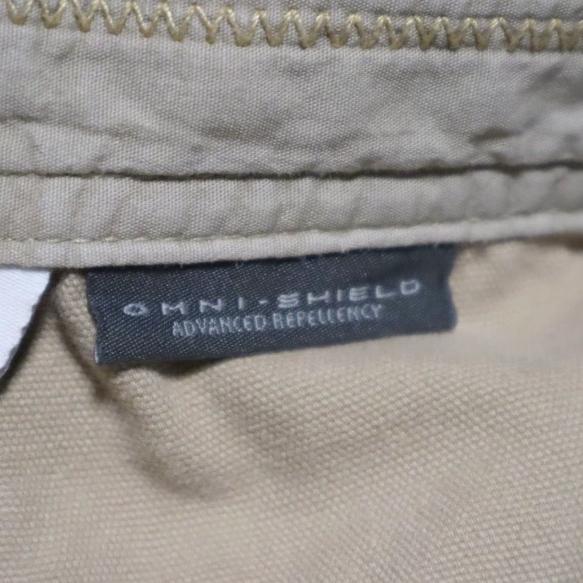 Vintage Columbia Omni-Shield Cotton Canvas Chino Pants Tan Men's 40 Size US 40 / EU 56 - 6 Thumbnail