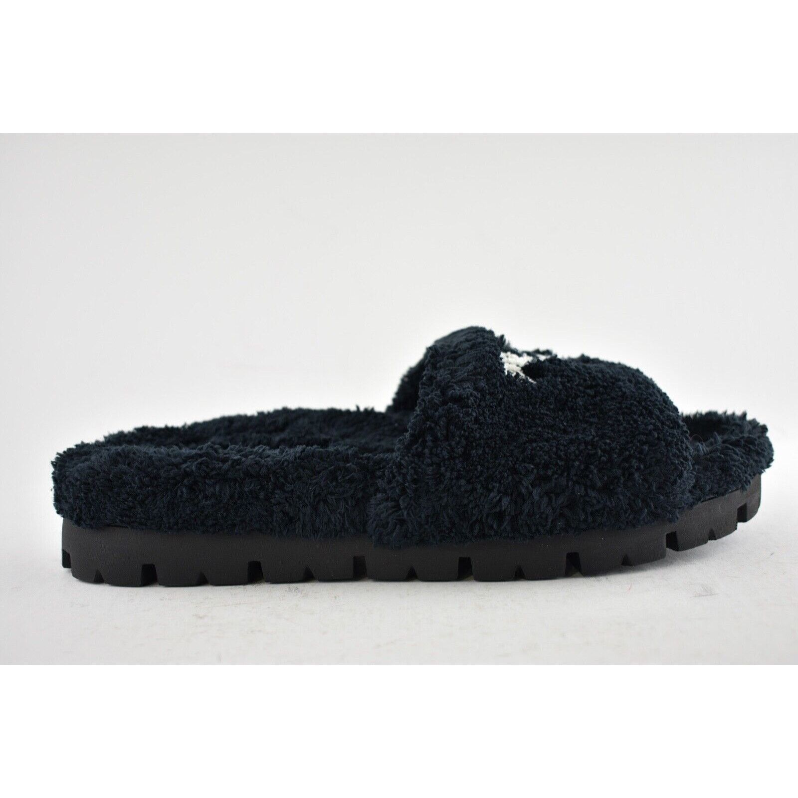 Prada Prada Black Terry Cloth Sandal Flip Flop Flat UK 7 US 8 Size US 8 / EU 41 - 2 Thumbnail