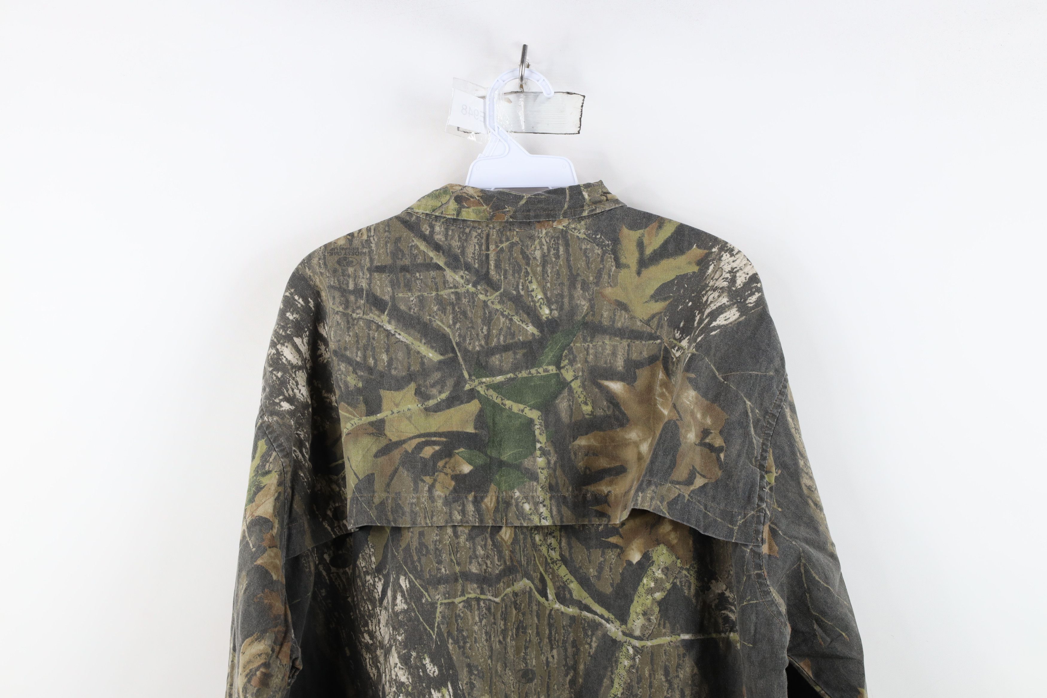 Mossy Oaks Vintage Mossy Oak Camouflage Field Hunting Button Shirt Size US XL / EU 56 / 4 - 12 Thumbnail