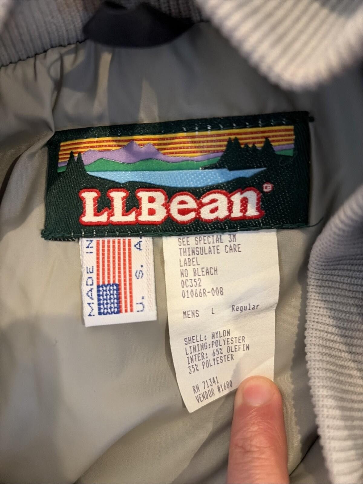 L.L. Bean LL BEAN Parka Puffer Jacket Vintage 90s MiUSA Size US L / EU 52-54 / 3 - 2 Thumbnail