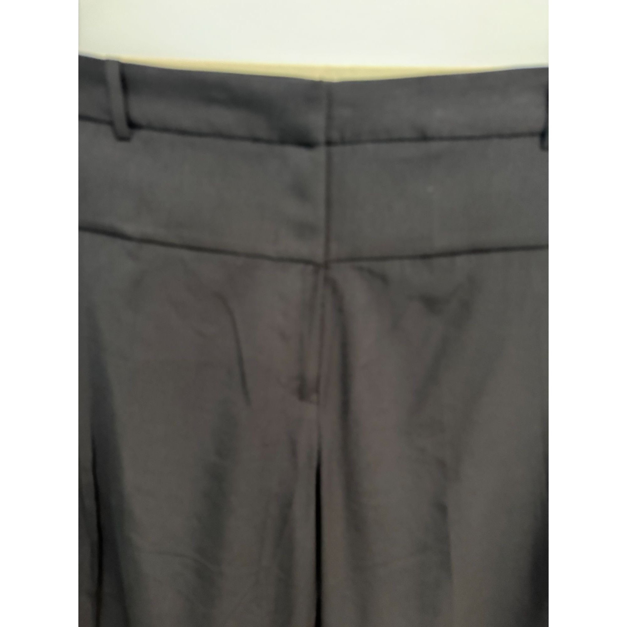 Halston Heritage Halston Heritage Wide Leg High Rise Pants, size 8 Size 30" / US 8 / IT 44 - 6 Thumbnail