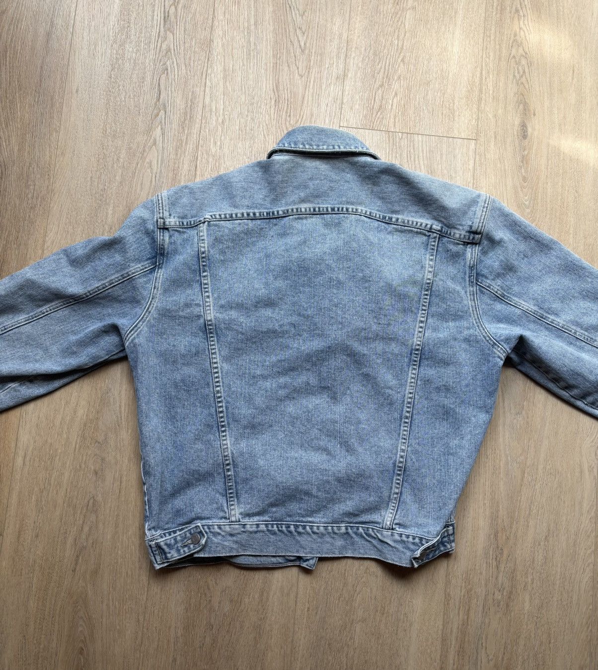 Guess Vintage Guess Jeans Jacket Mens Large Trucker USA 10807 90s Size US XL / EU 56 / 4 - 2 Thumbnail