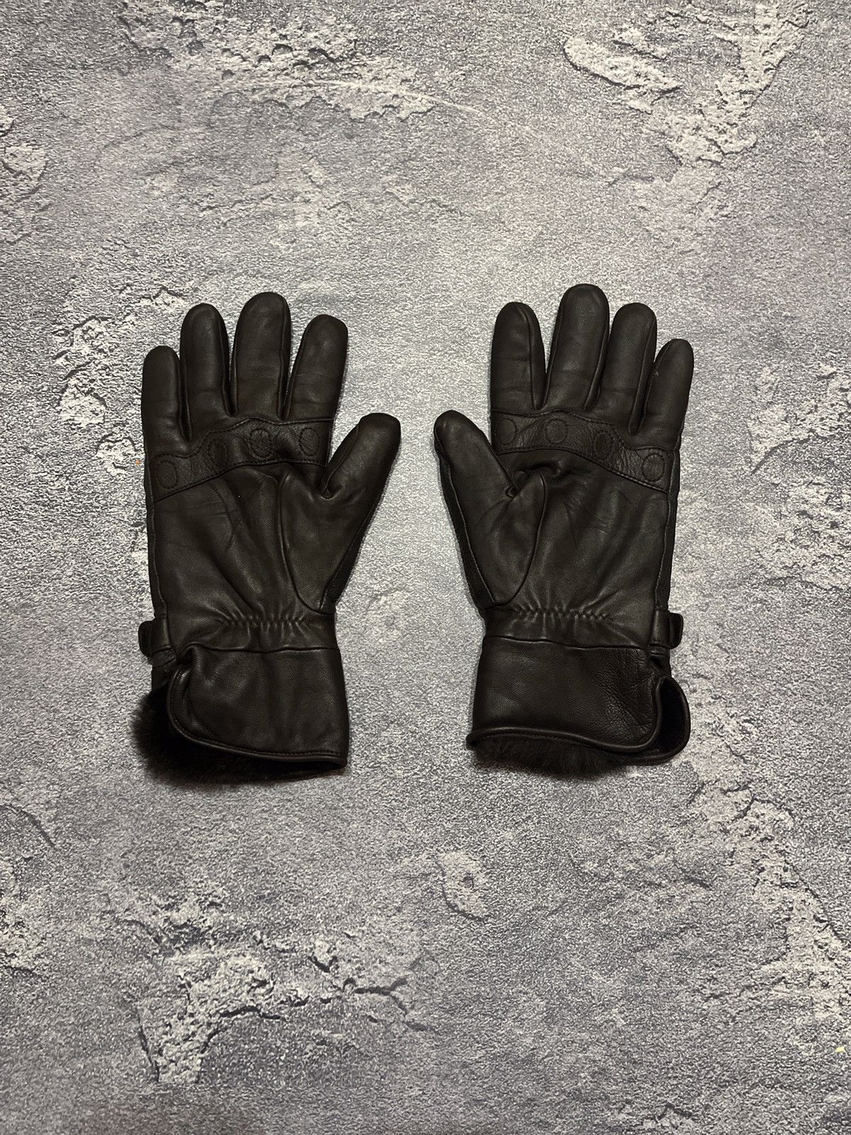 Longchamp Longchamp Leather LuxFur Elegance Gloves Made in Philippines Size ONE SIZE - 2 Thumbnail